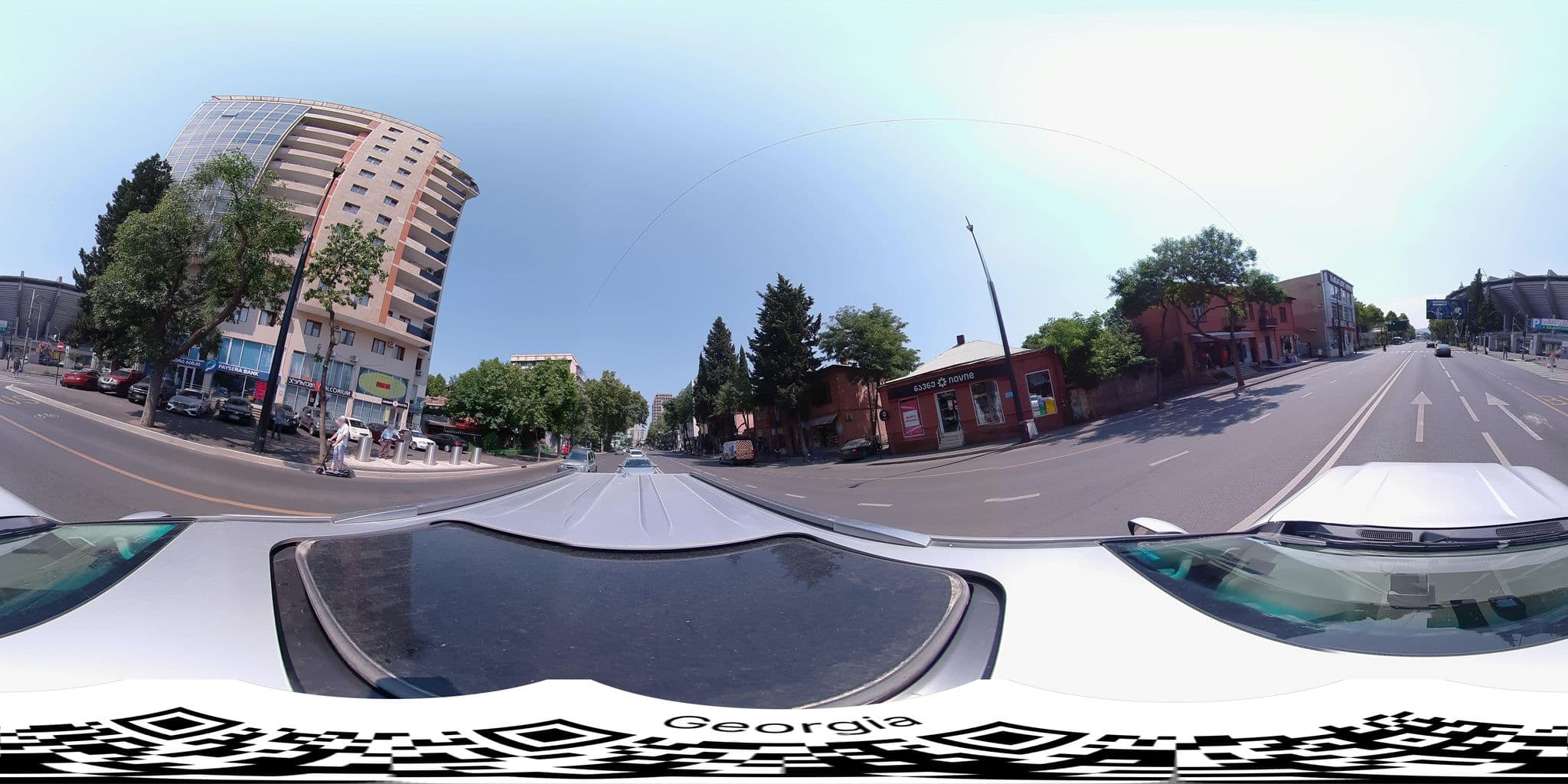 Street view near The K, Okroq’ana — © bumbeishvili (CC BY-SA · Mapillary)