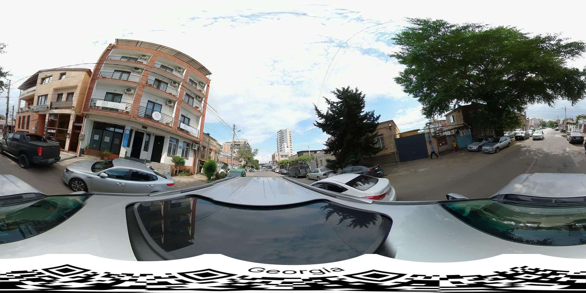 Street view near Majestic Hotel, Tbilisi — © bumbeishvili (CC BY-SA · Mapillary)