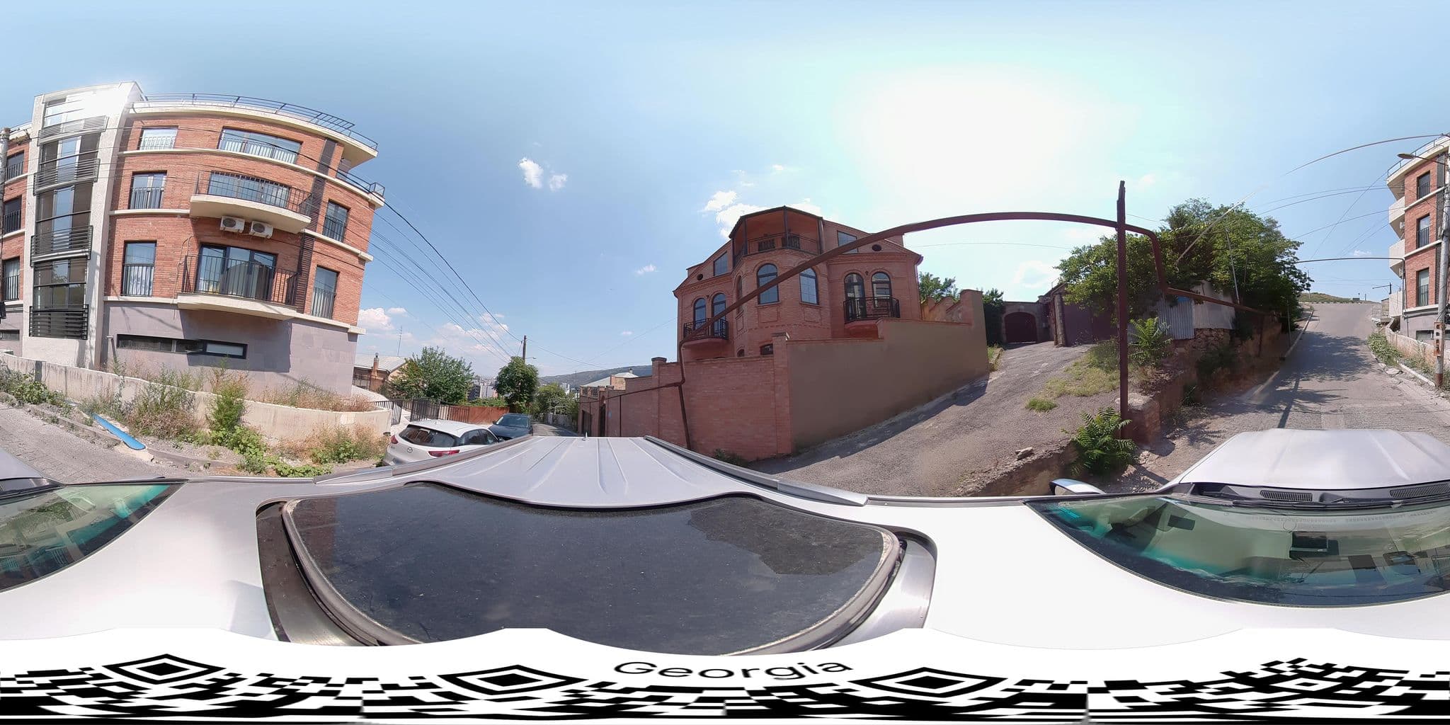 Street view near Guest House Amvros, Tbilisi — © bumbeishvili (CC BY-SA · Mapillary)