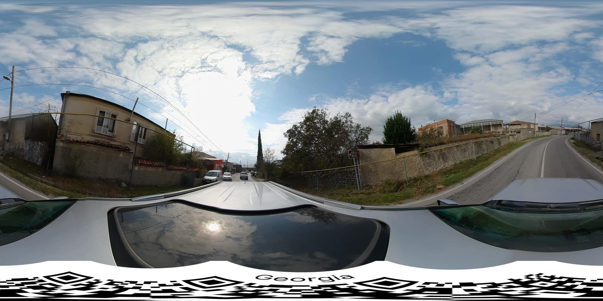 Street view near Guest House Gzirishvili, Kvareli — © bumbeishvili (CC BY-SA · Mapillary)