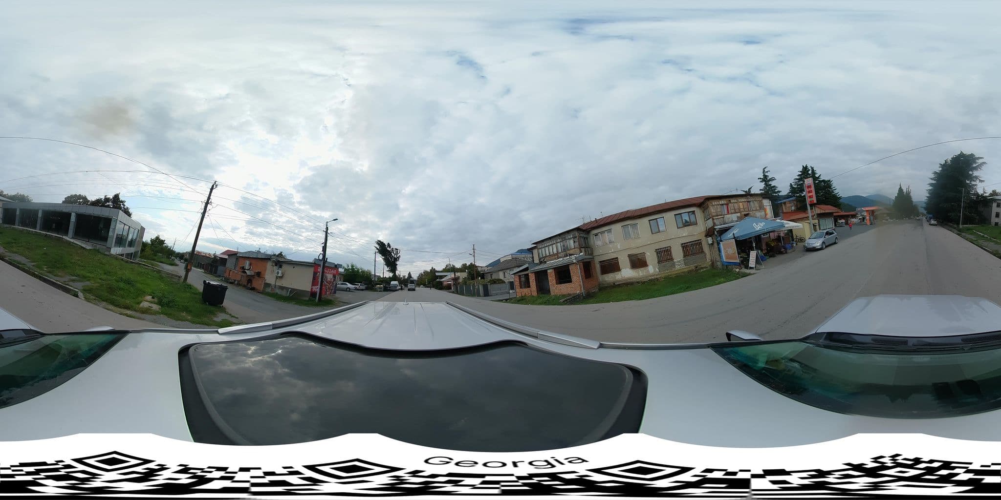 Street view near Hotel Lago, Lagodekhi — © bumbeishvili (CC BY-SA · Mapillary)
