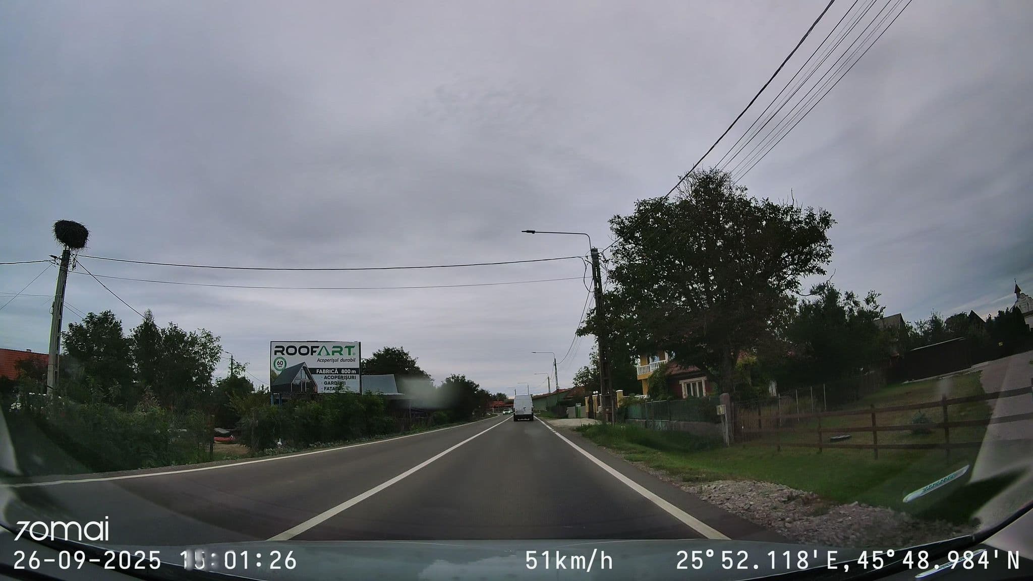 Street view near Restaurant & Pensiune Magdolna, Ozun — © doriel (CC BY-SA · Mapillary)