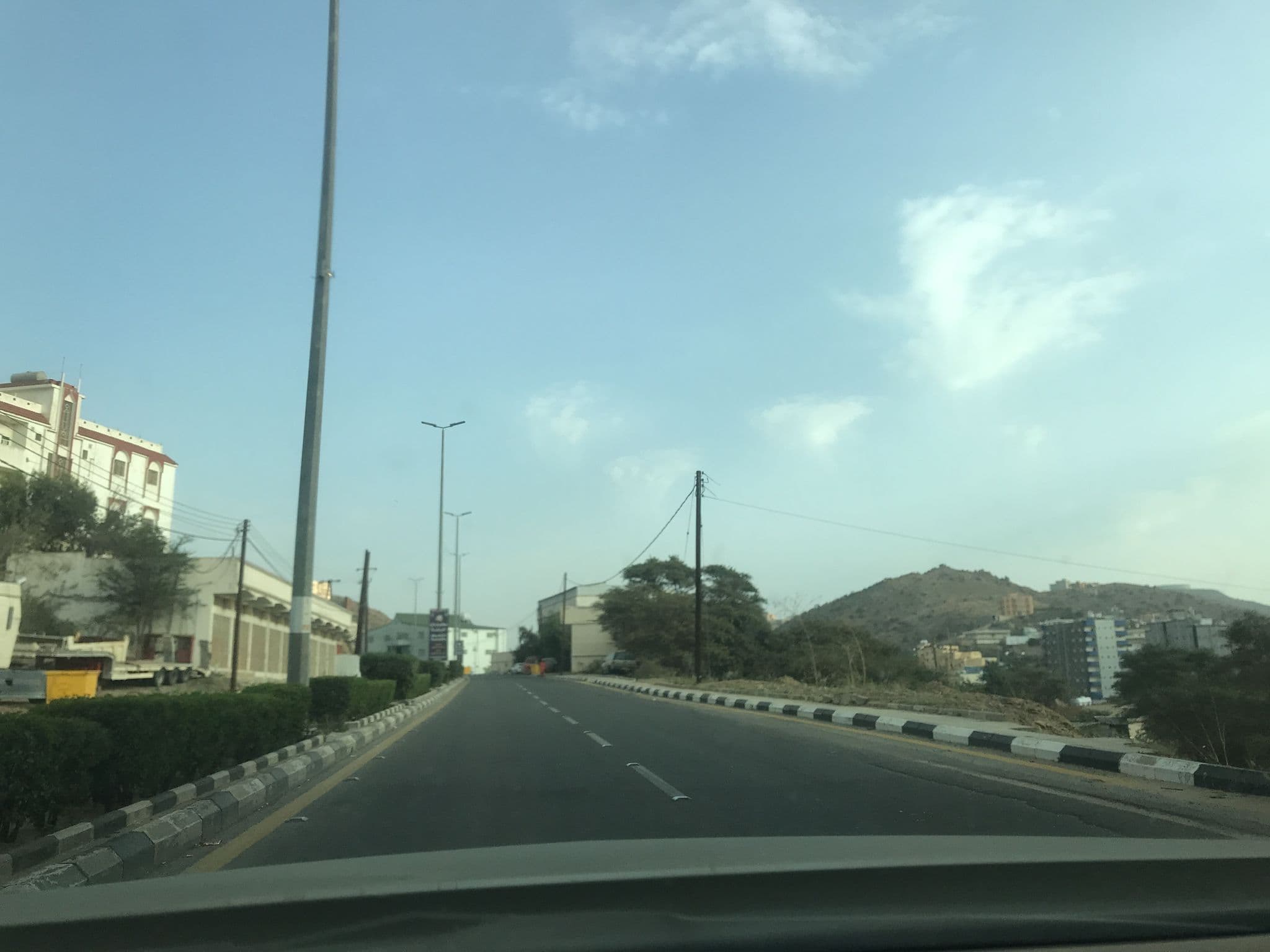 Street view near Sky Blue Hotel, Al Bahah — © zuhair (CC BY-SA · Mapillary)