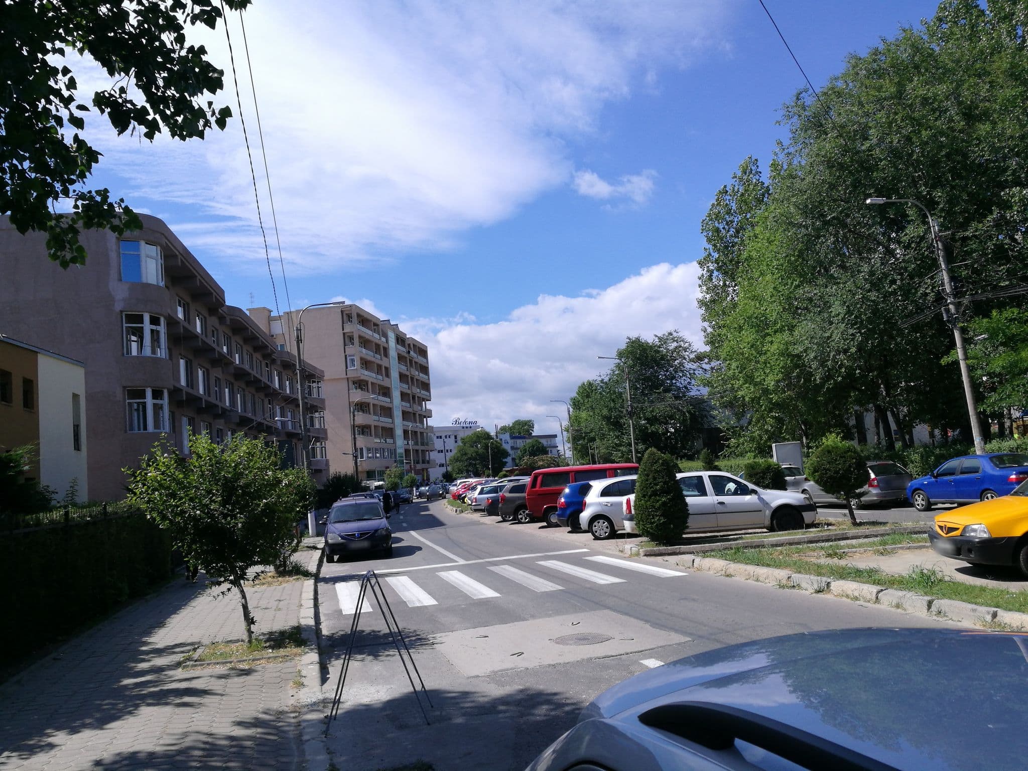 Street view near Vila Mimoza, Eforie Nord