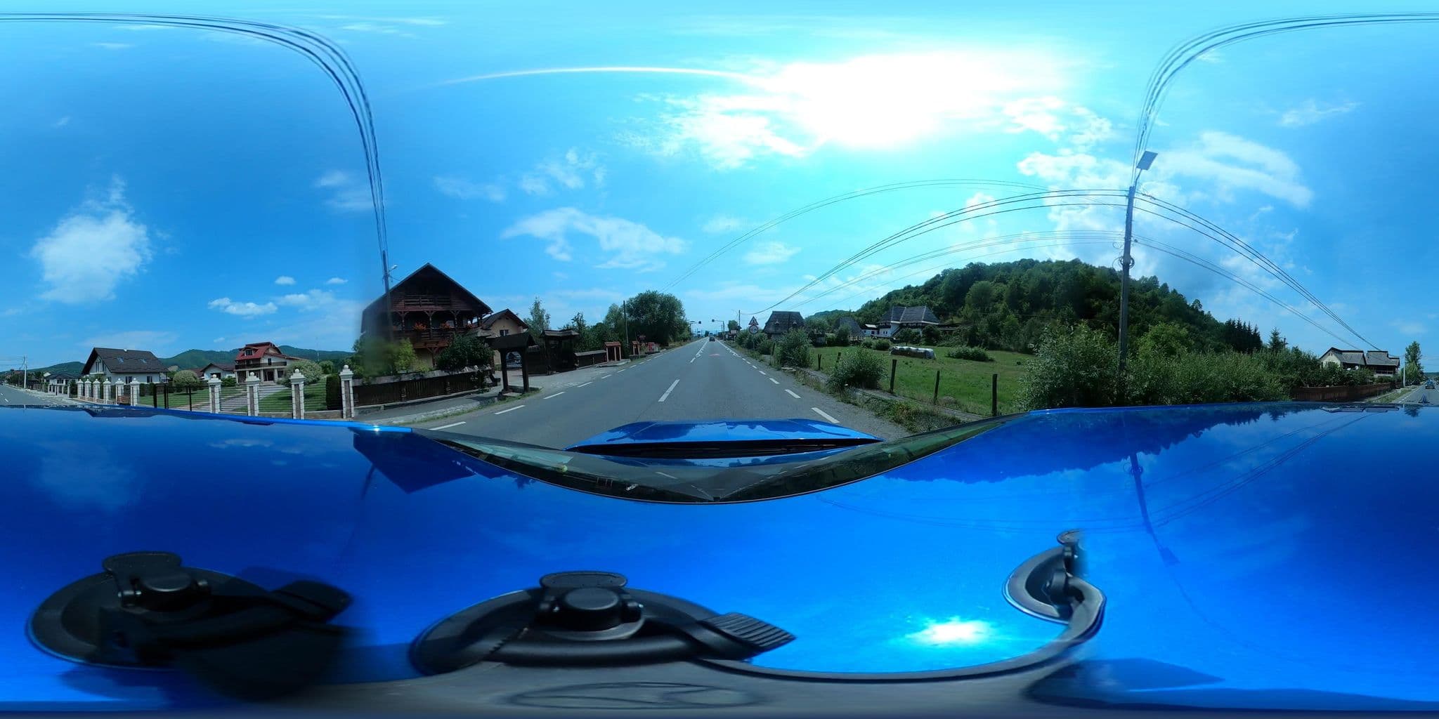 Street view near În Deal la Ancuța (Teleptean), Giuleşti — © DARIUSDINCA (CC BY-SA · Mapillary)