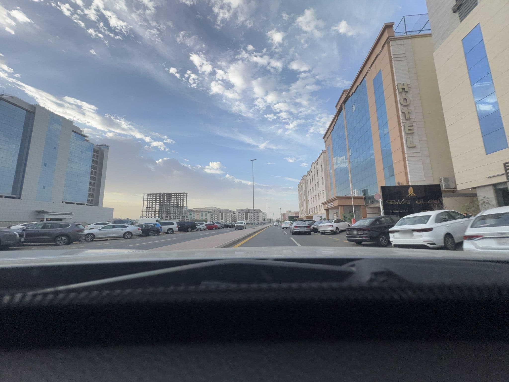 Street view near SEMAT Hotel Apartments, Jeddah — © AlFaze3_707 (CC BY-SA · Mapillary)