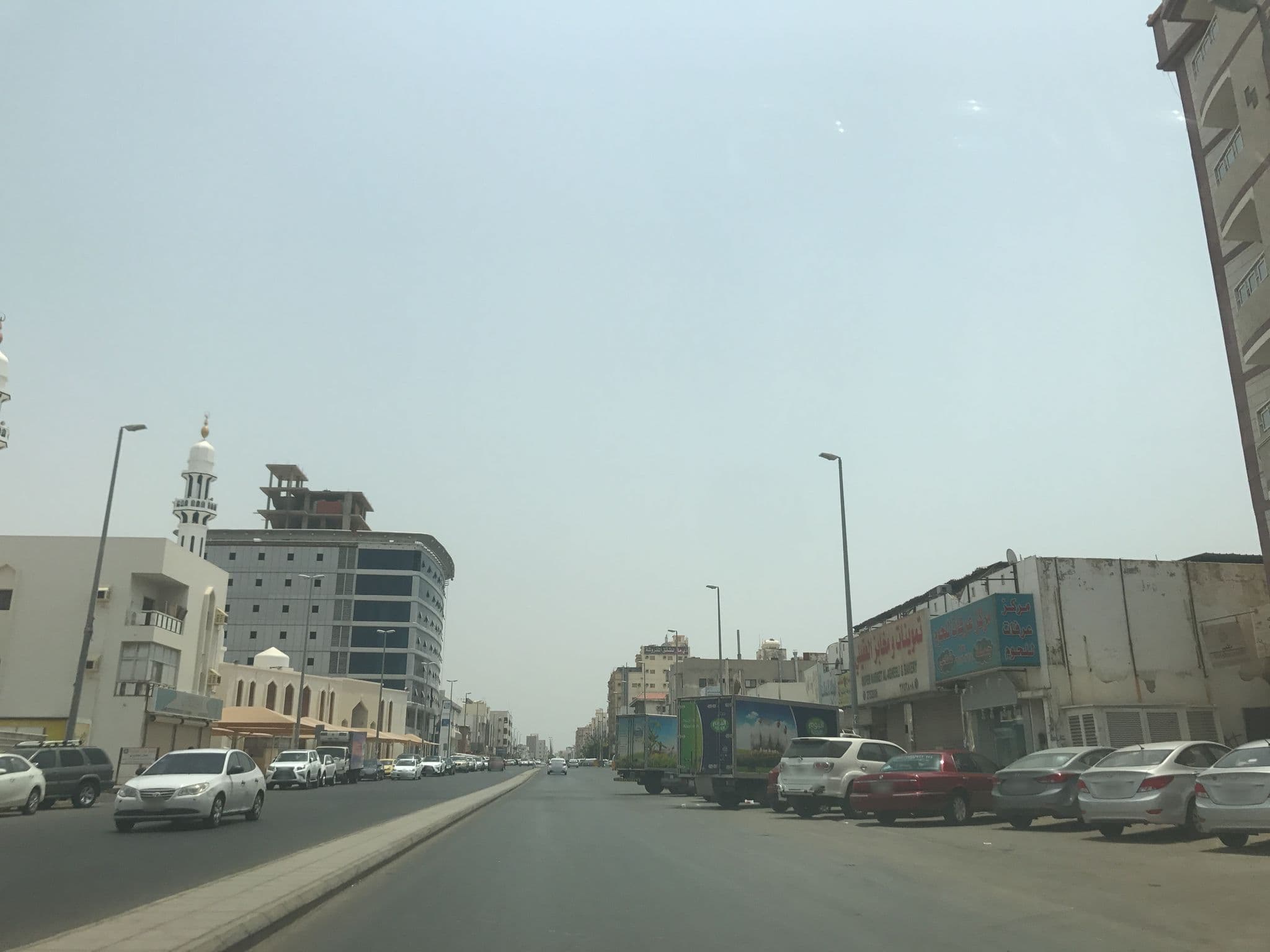 Street view near beautiful night 1, Jeddah — © hisham95 (CC BY-SA · Mapillary)