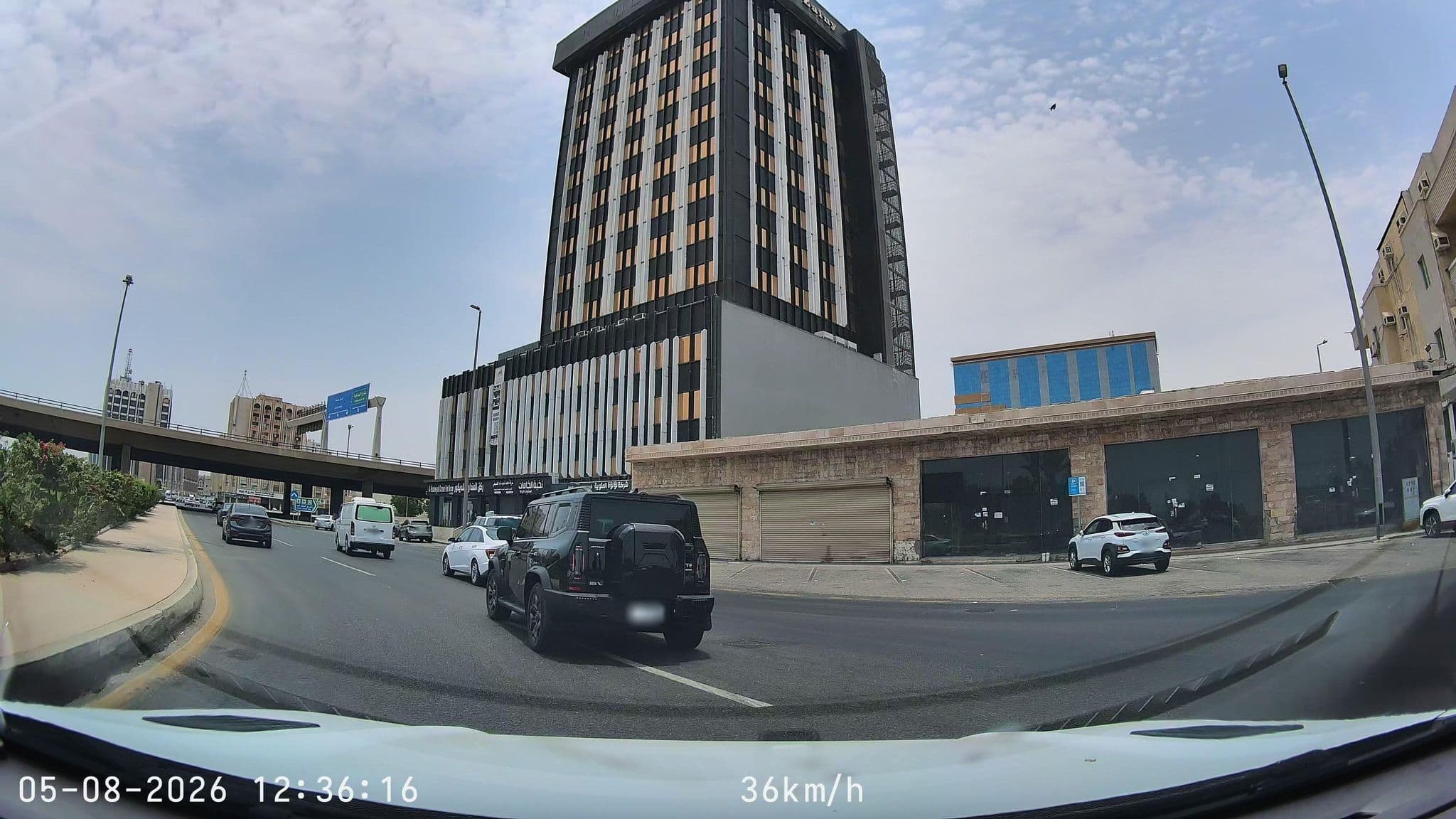 Street view near Marriot Jeddah, Jeddah — © mechari (CC BY-SA · Mapillary)
