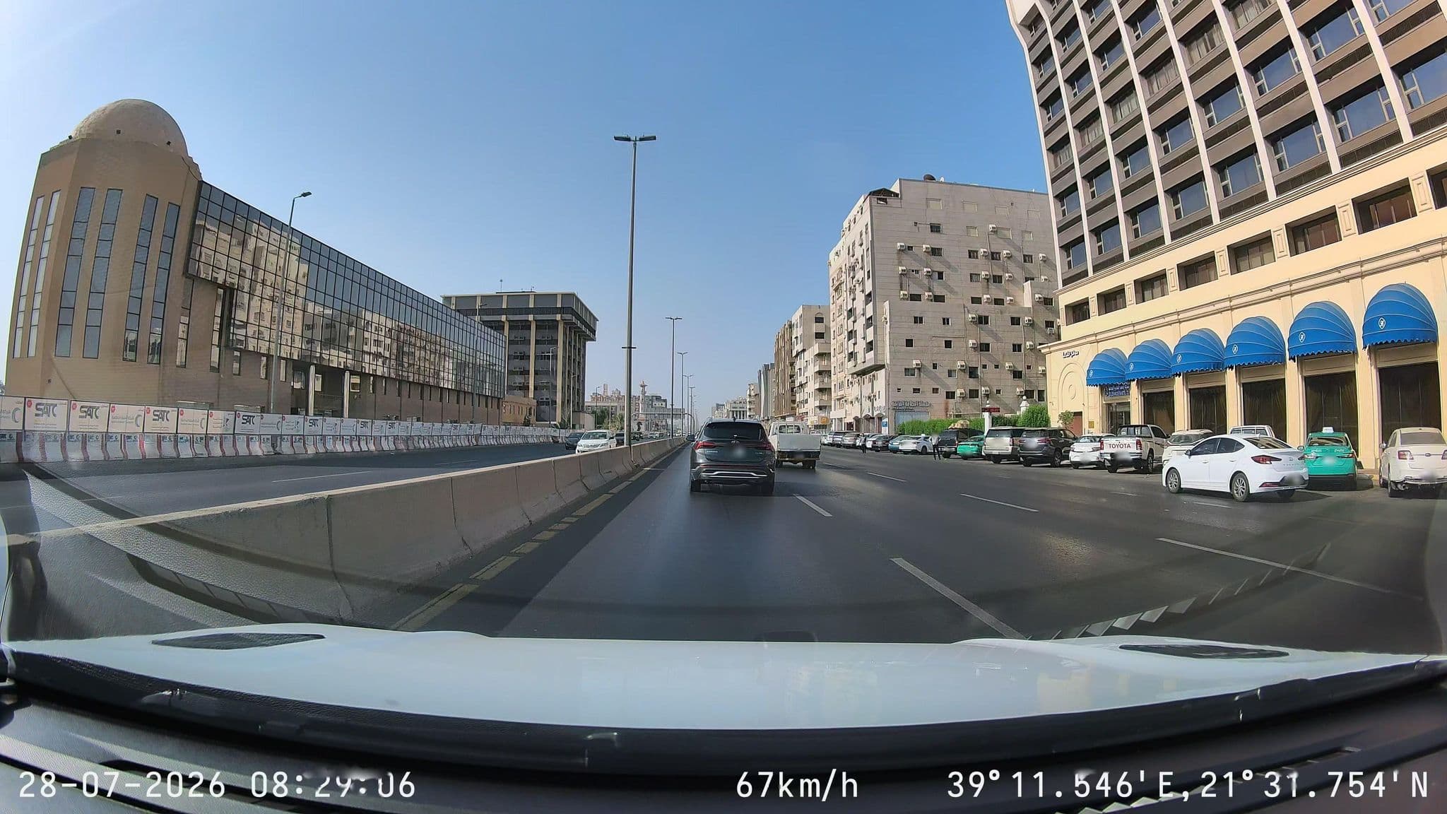Street view near AlHyatt Jeddah Continental Hotel, Jeddah — © mechari (CC BY-SA · Mapillary)