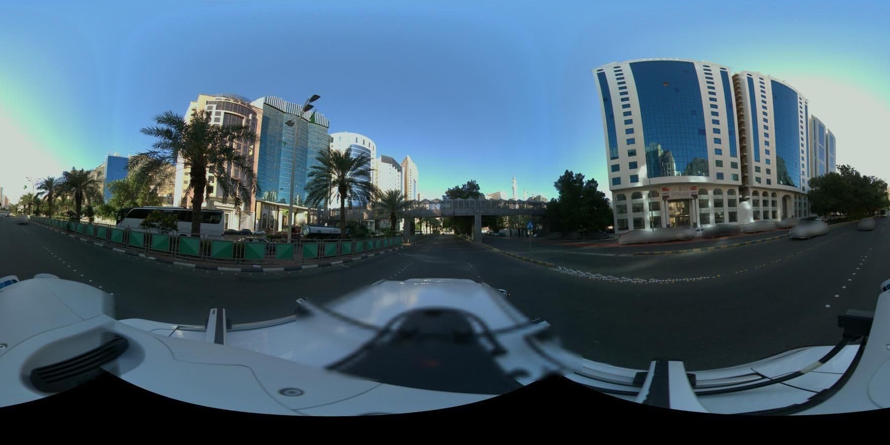 Street view near Athlas Hotel, Makkah — © ehabeid (CC BY-SA · Mapillary)