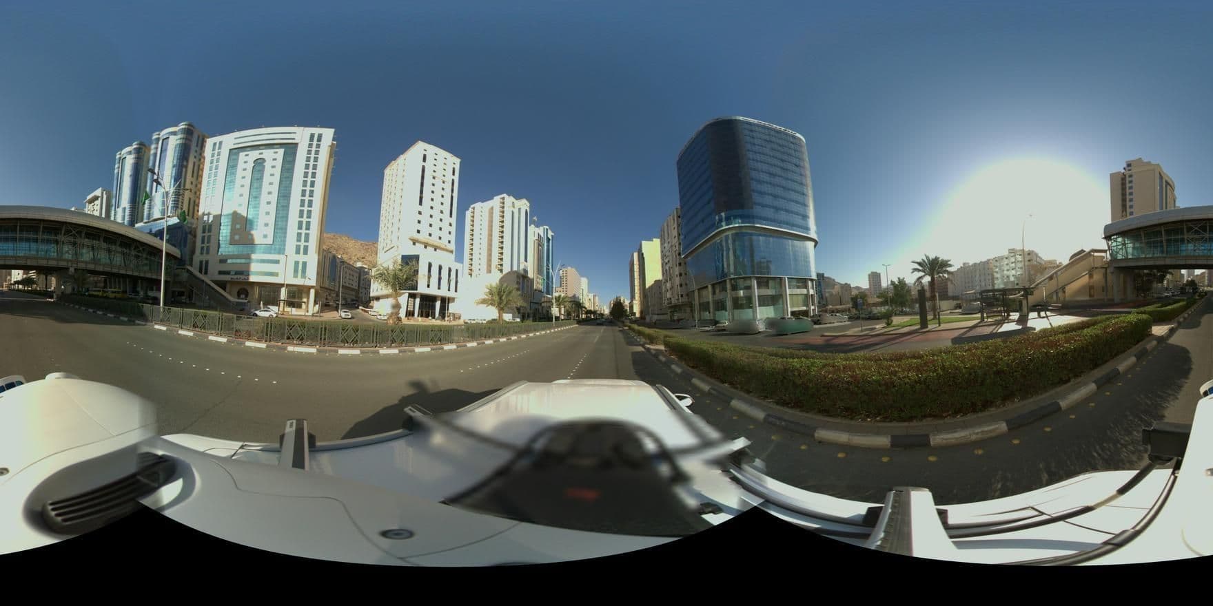 Street view near Mercure Hotel Al-Aziziyah, Makkah — © ehabeid (CC BY-SA · Mapillary)