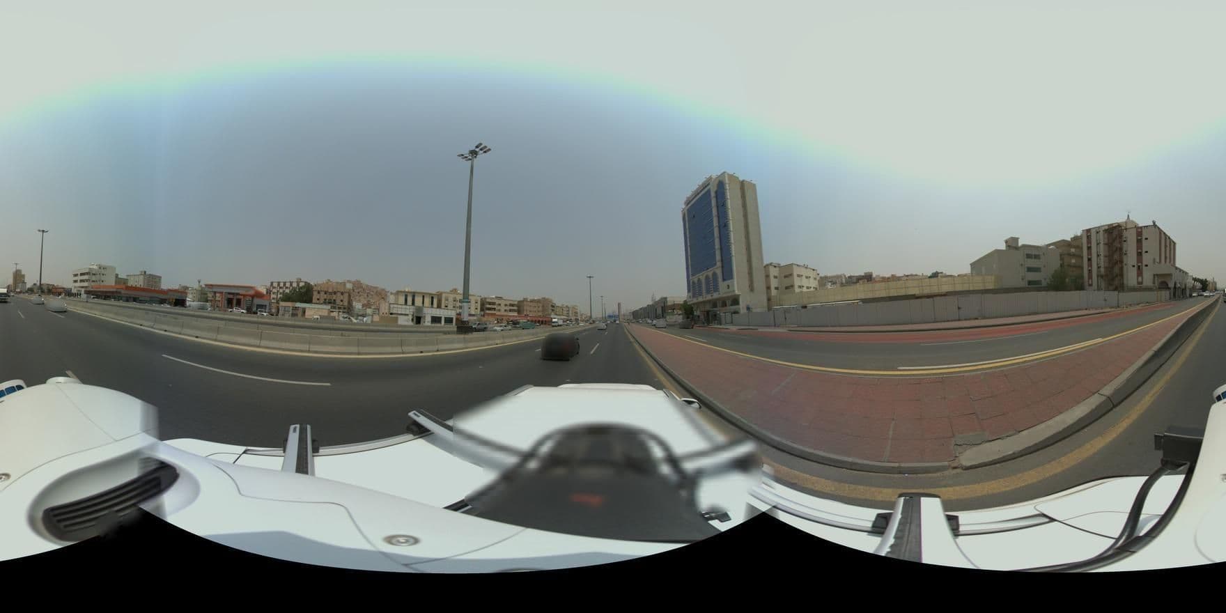 Street view near Jabal Omar Hyatt Regency Makkah, Makkah — © ehabeid (CC BY-SA · Mapillary)