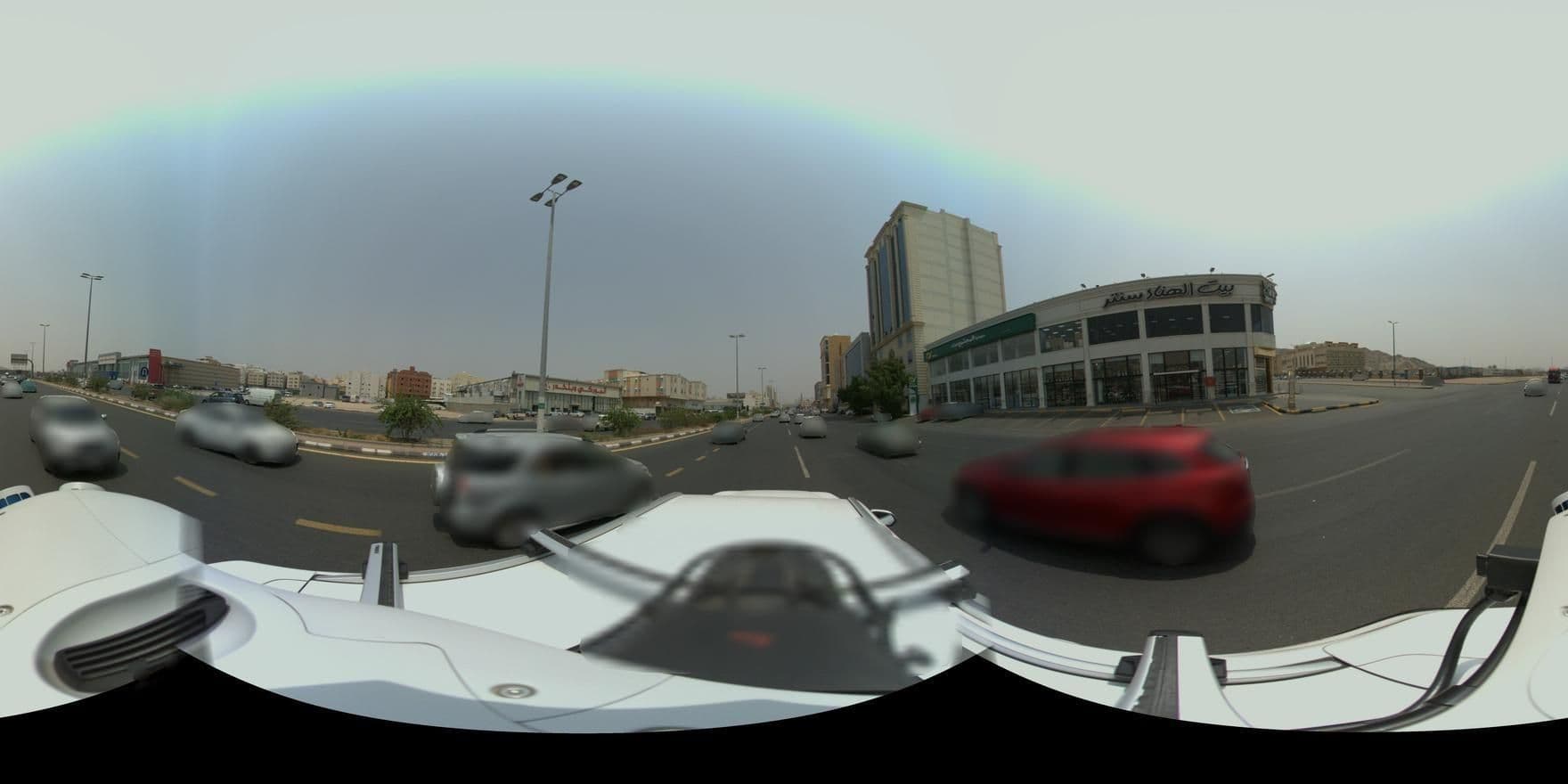 Street view near maya palace hotel - (فندق قصر المايا), Makkah — © ehabeid (CC BY-SA · Mapillary)