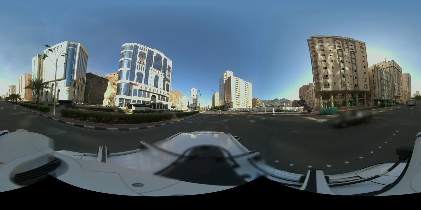 Street view near Marjan Hotel, Makkah — © ehabeid (CC BY-SA · Mapillary)