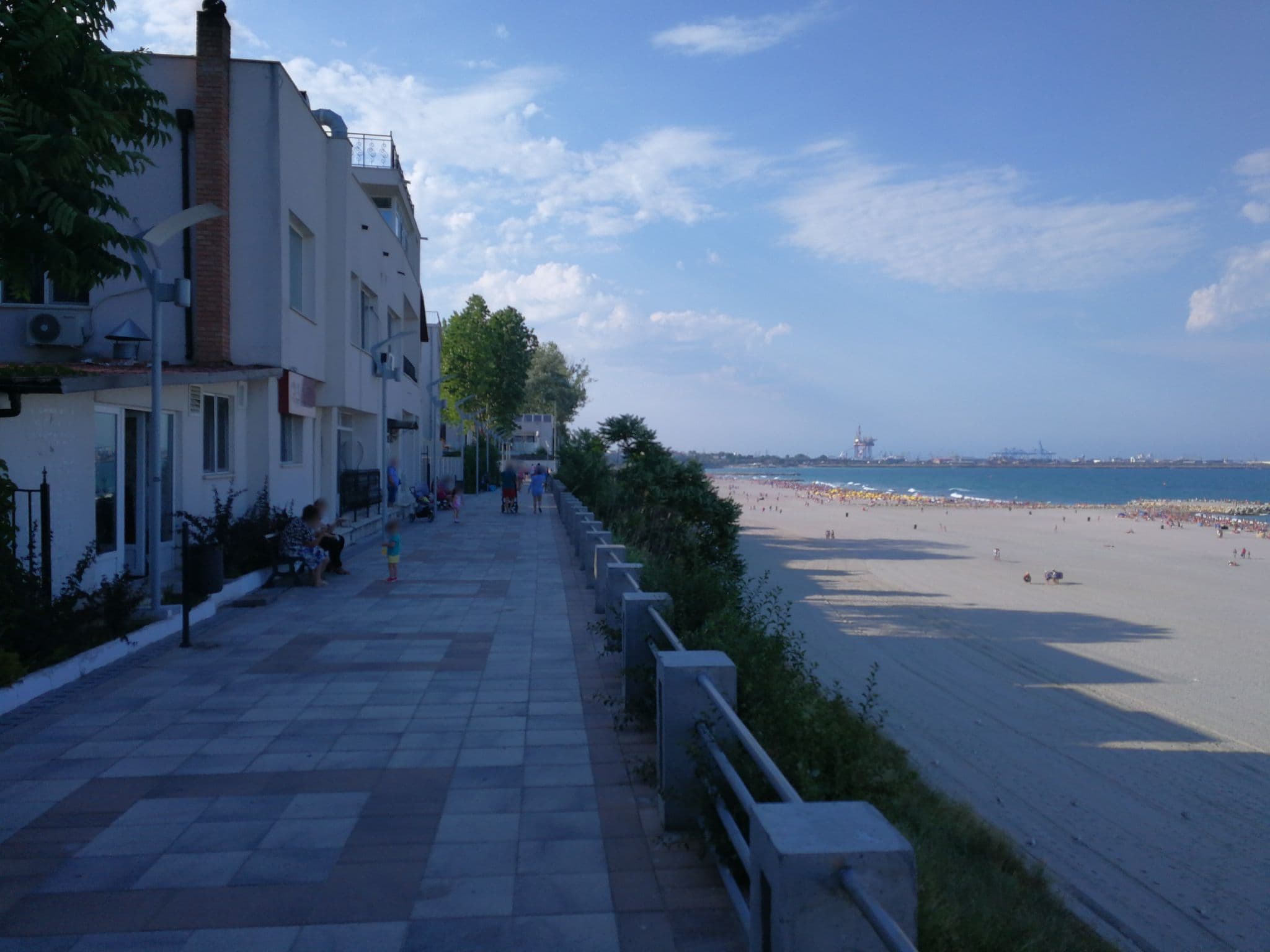 Street view near Hotel El Stefanino, Eforie Nord