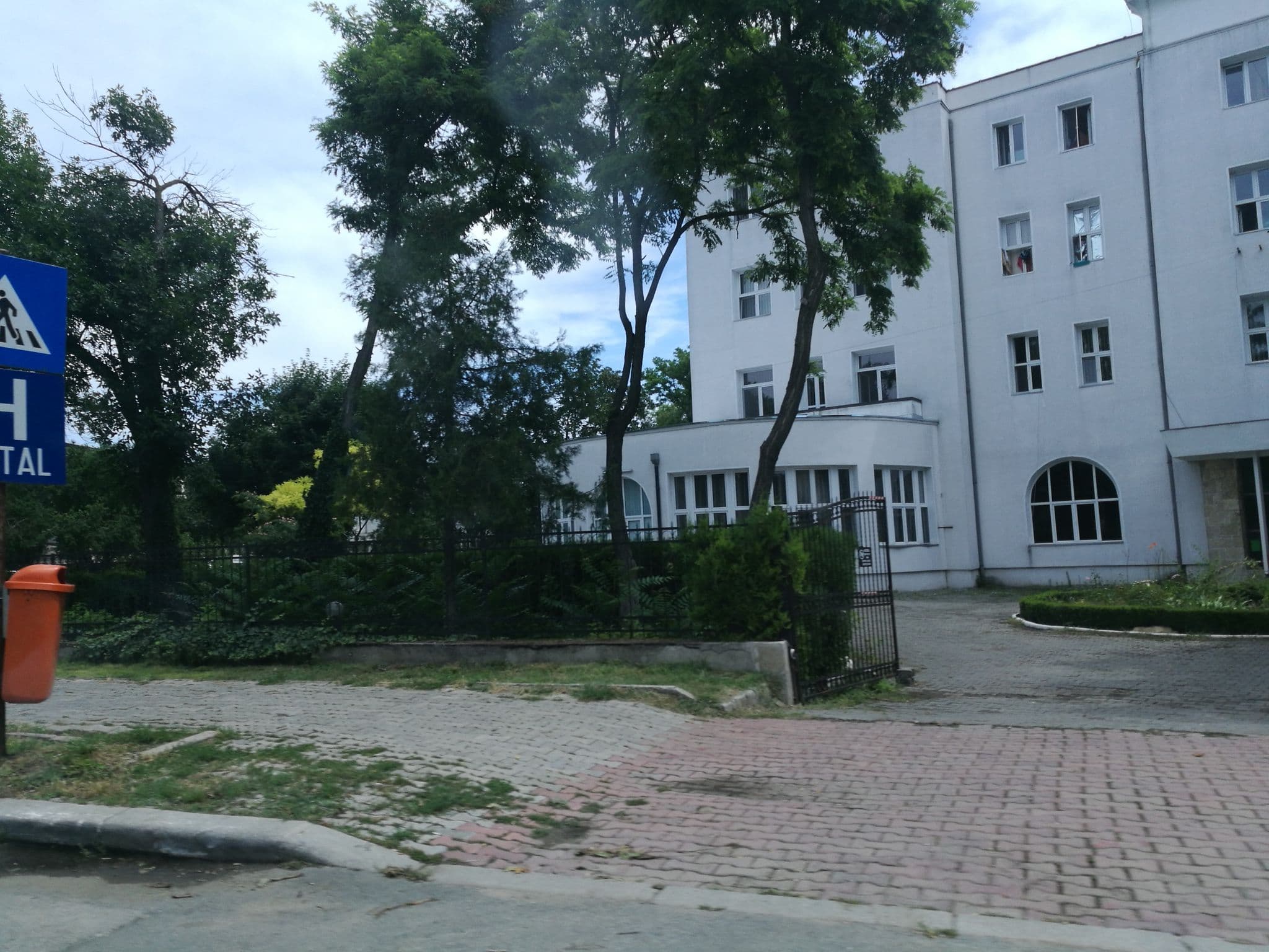 Street view near Grand Hotel, Eforie Nord