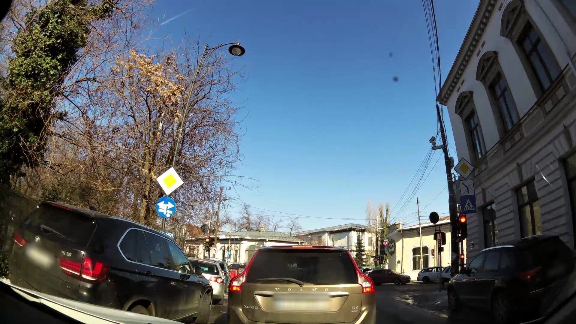 Street view near Vila Monaco, Bucharest
