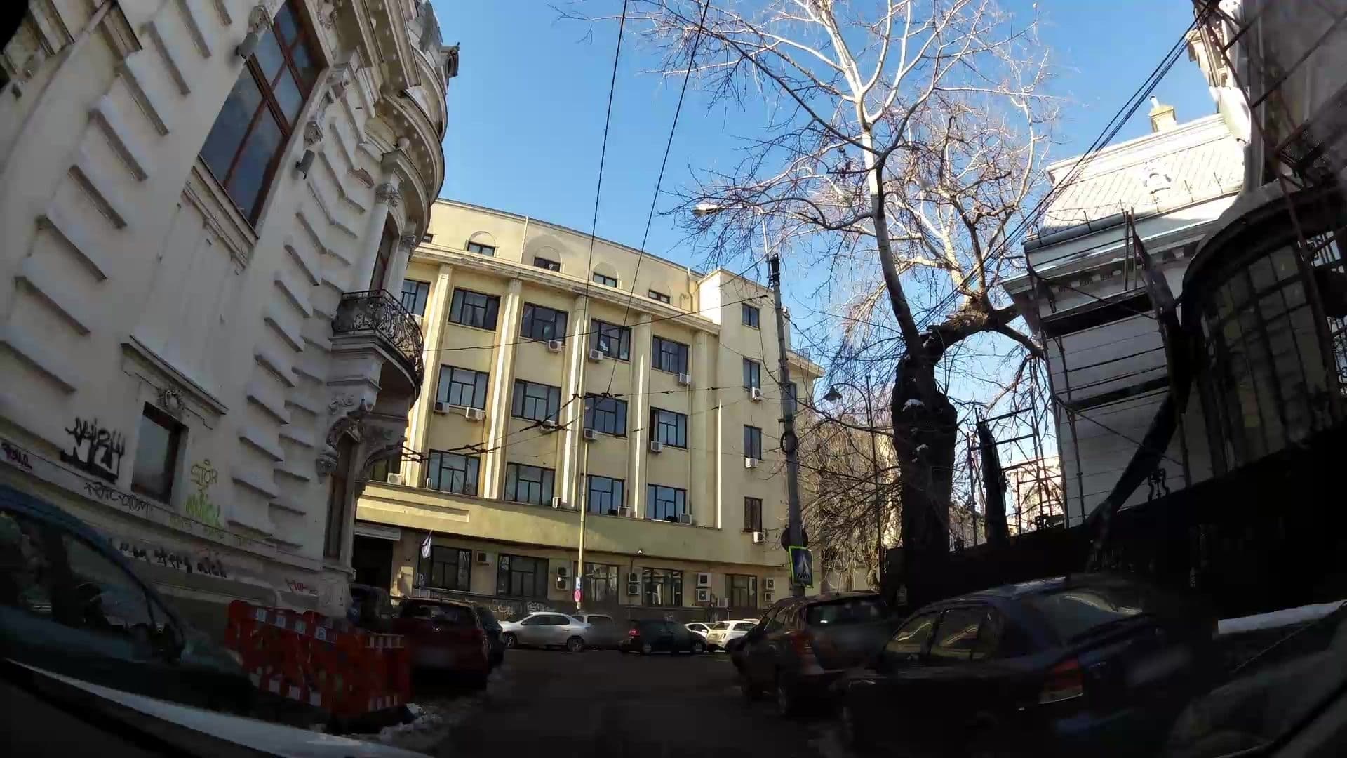 Street view near Hotel El Greco, Bucharest