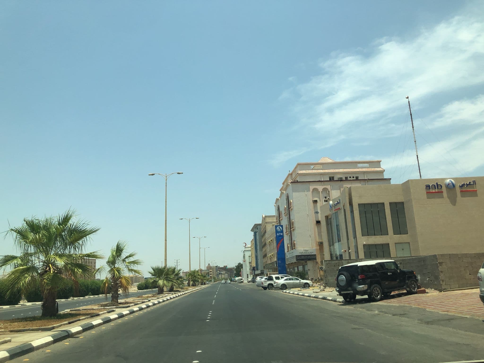 Street view near Makarim Annakheel Hotel | فندق مكارم النخيل, Rābigh — © mohammedpasha (CC BY-SA · Mapillary)