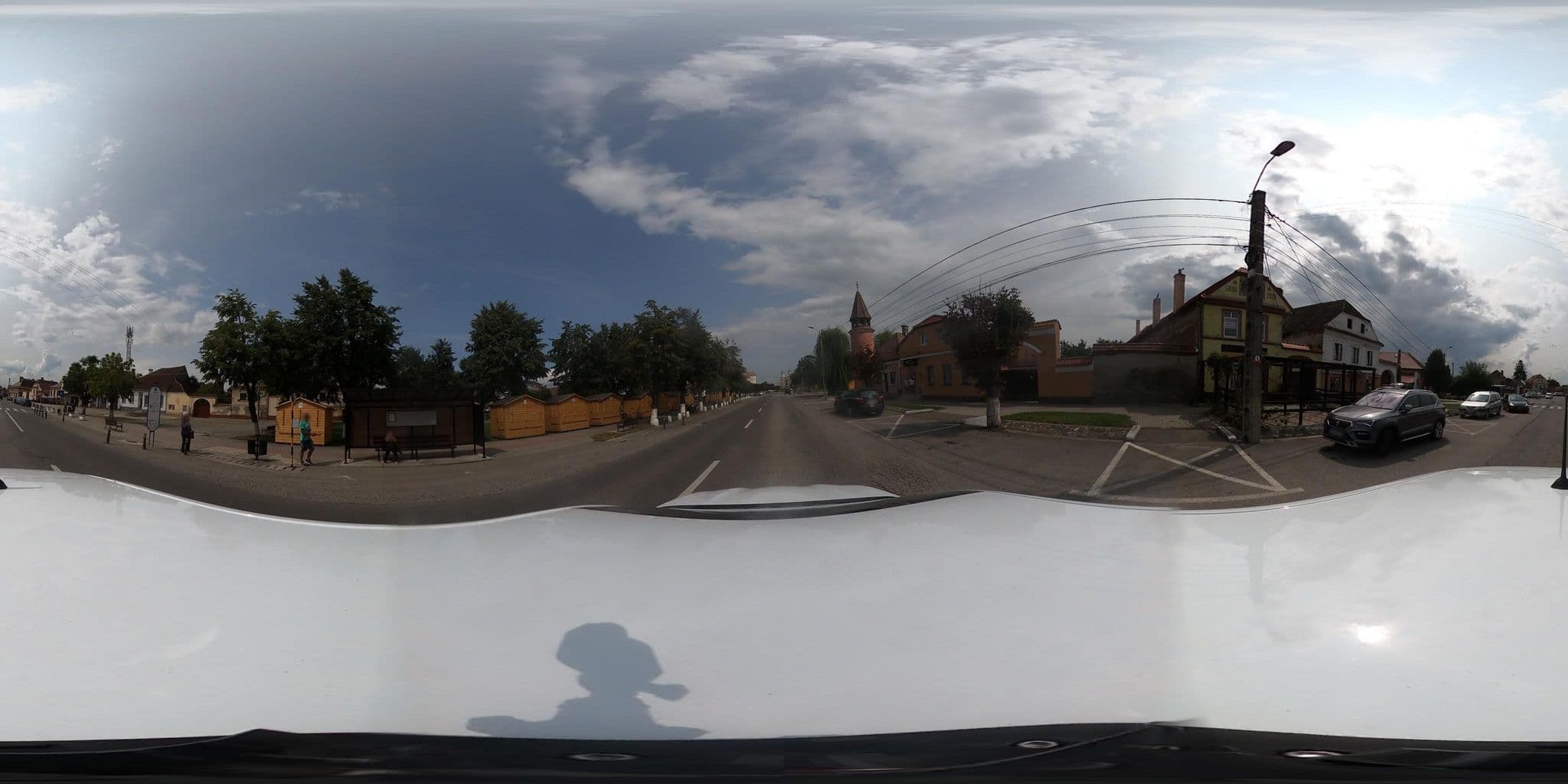 Street view near Hanul Bucuriei, Prejmer — © Pill0r360 (CC BY-SA · Mapillary)