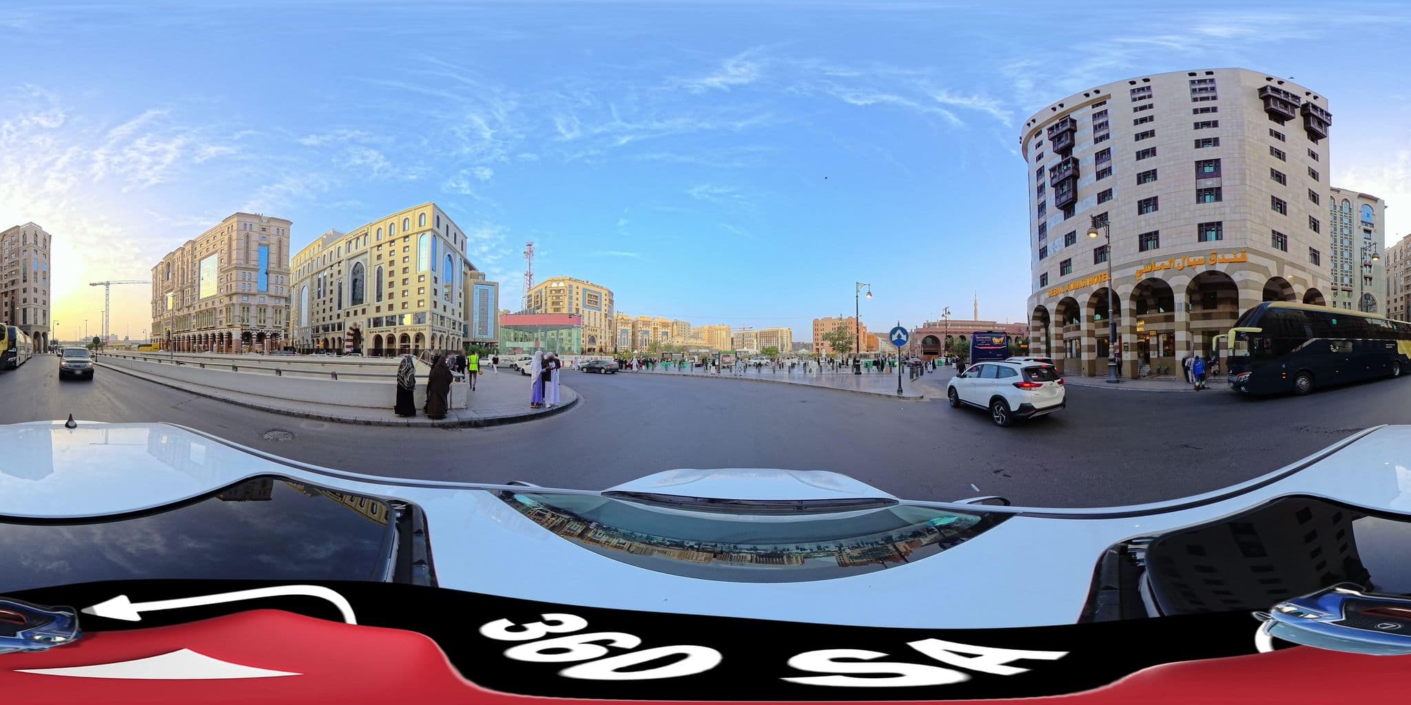 Street view near Hotel Fayroz Season | فندق فيروز سيزون, Madinah — © mahmoud12 (CC BY-SA · Mapillary)