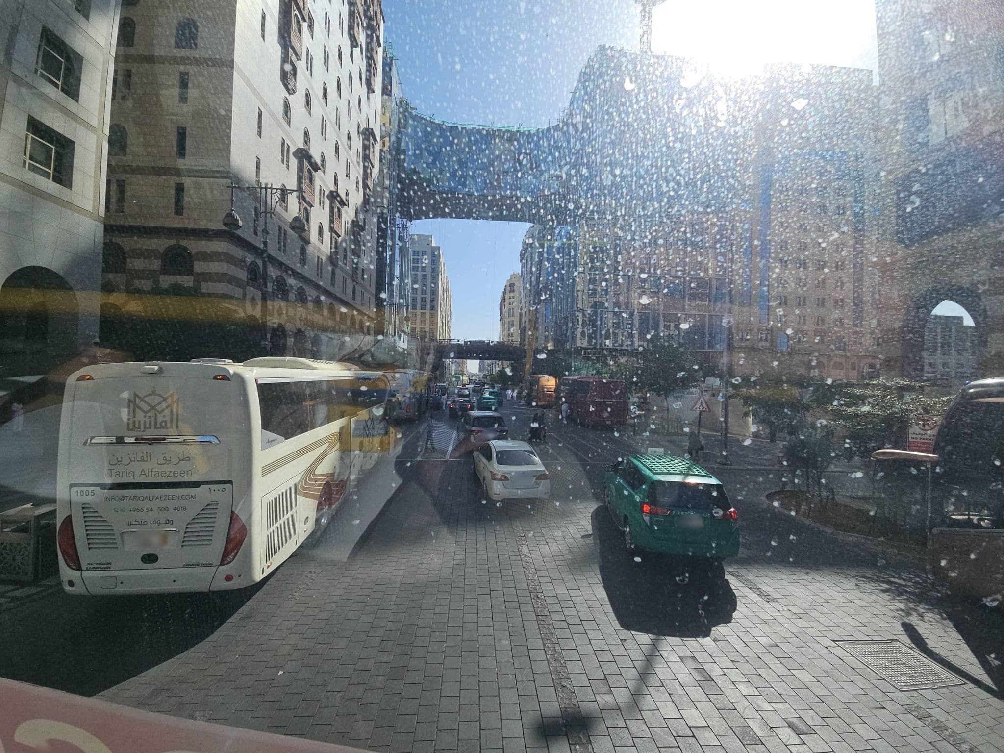 Street view near Ramada Hotel (فندق رمادا), Madinah — © kirikset (CC BY-SA · Mapillary)