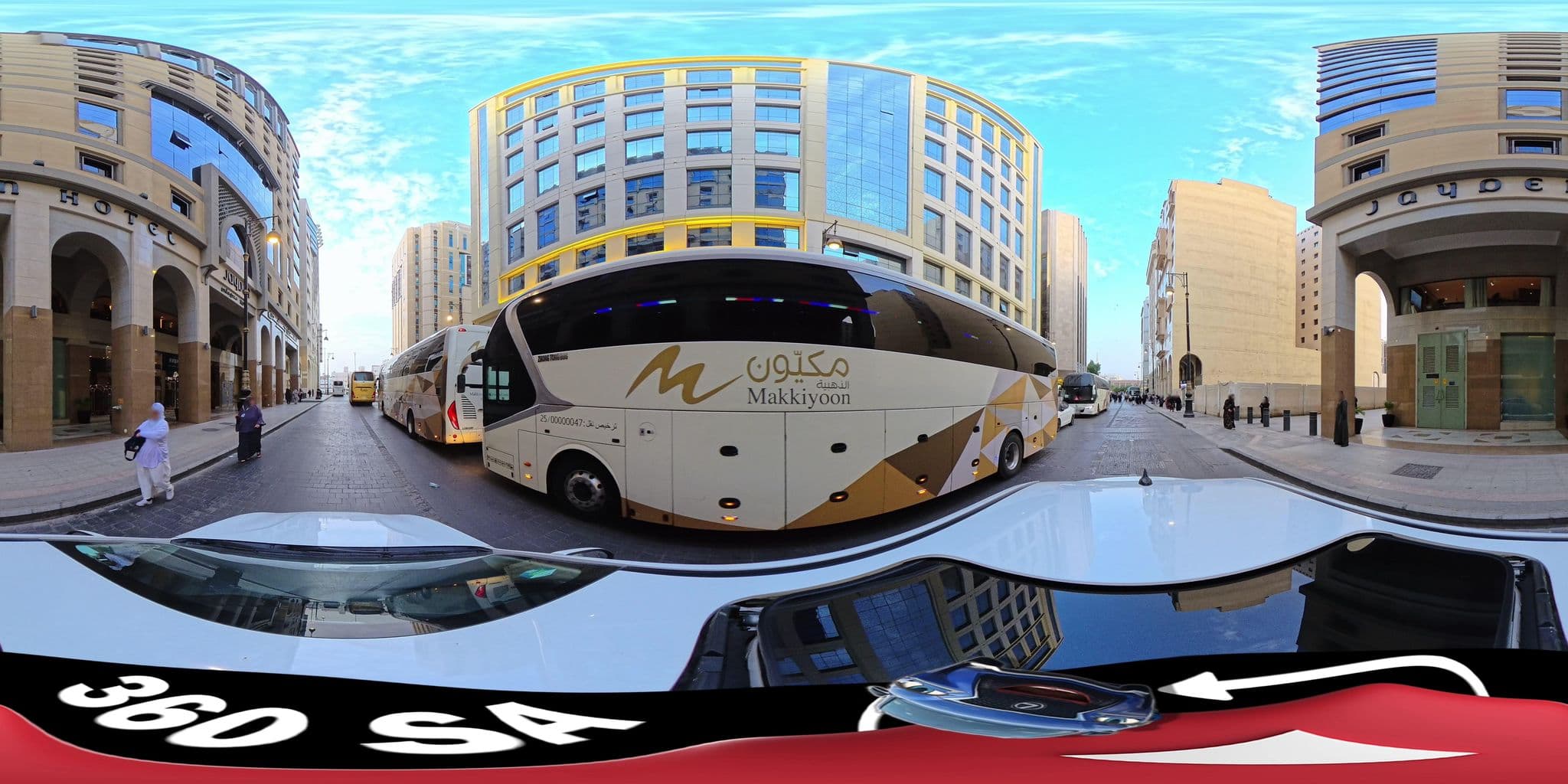 Street view near Manazel Almuhajereen, Madinah — © mahmoud12 (CC BY-SA · Mapillary)