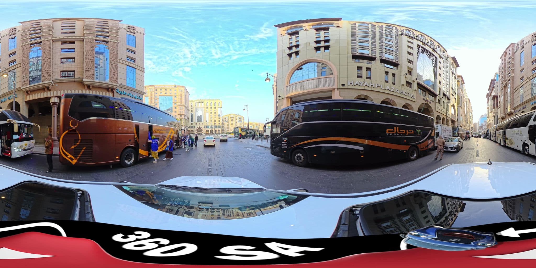 Street view near The Bera Marmara Hotels Medine, Madinah — © mahmoud12 (CC BY-SA · Mapillary)