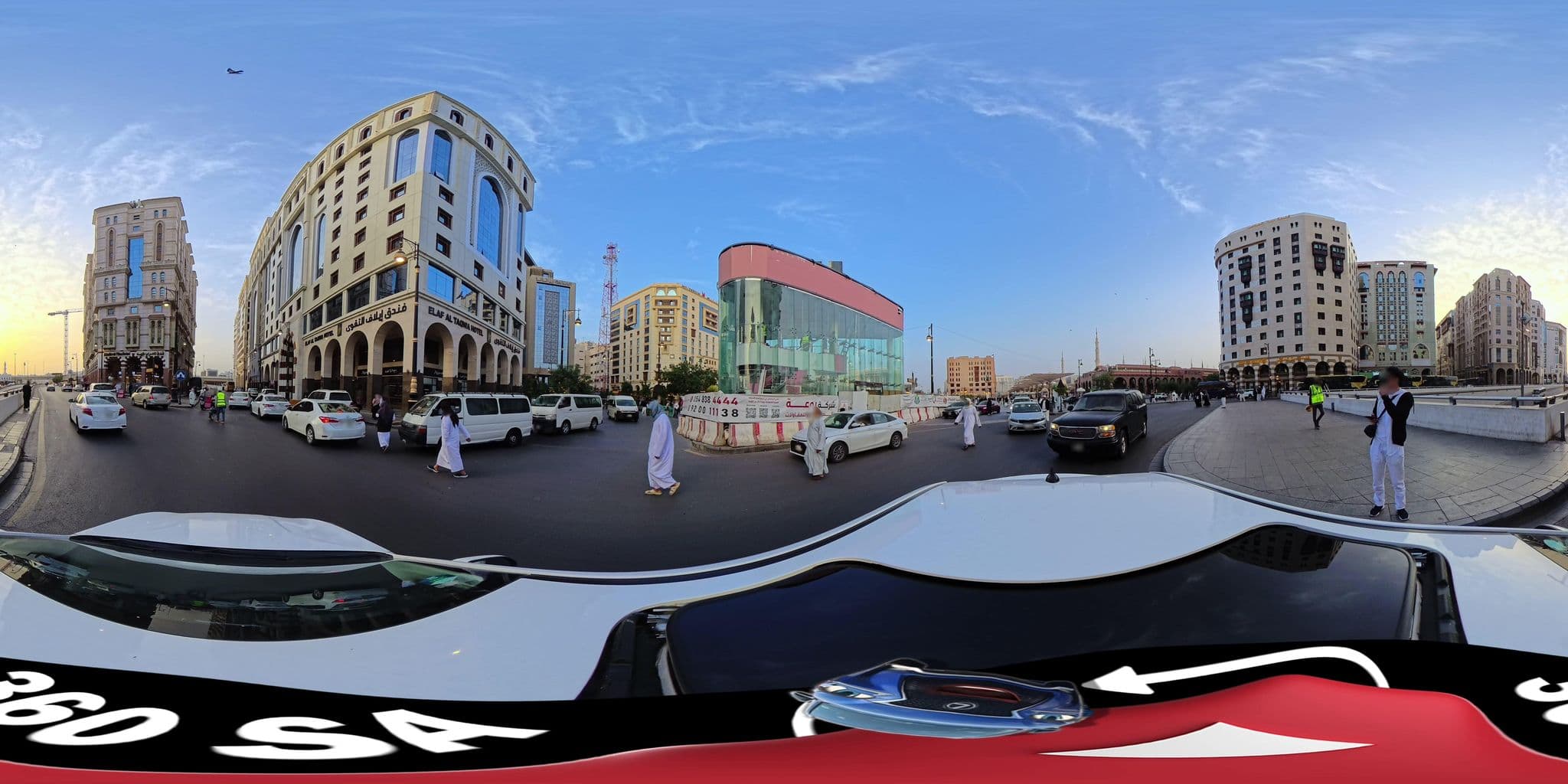 Street view near Elaf Al Taqwa, Madinah — © mahmoud12 (CC BY-SA · Mapillary)
