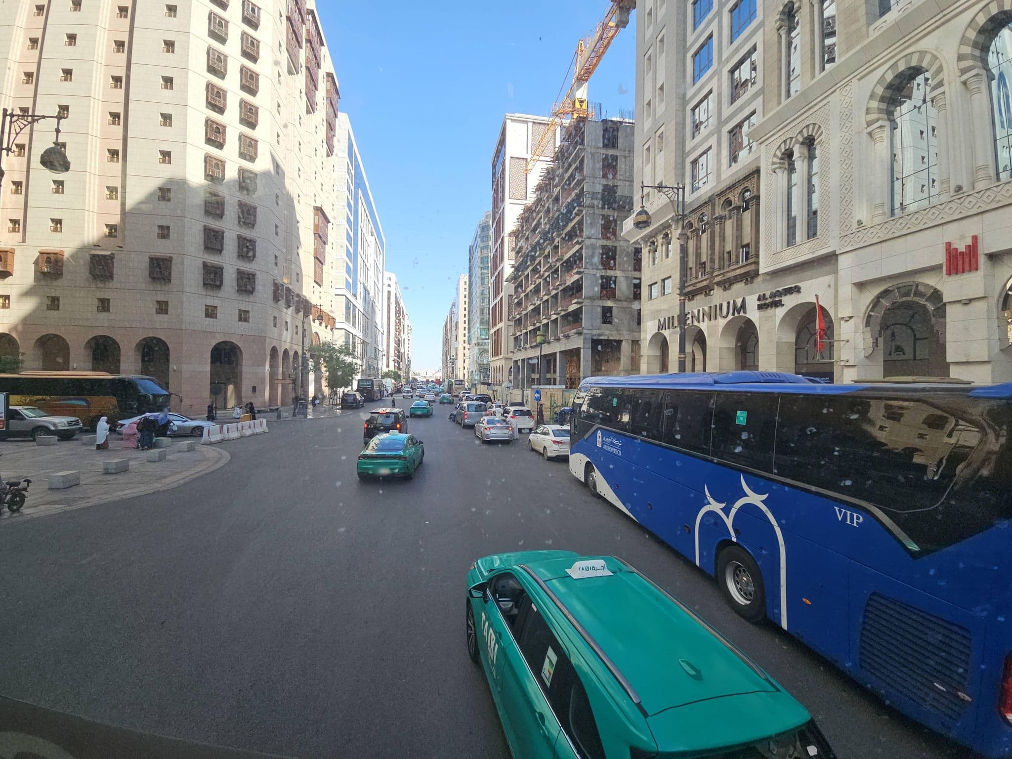 Street view near VIP Lounge - Millennium Alaqeeq Hotel, Madinah — © kirikset (CC BY-SA · Mapillary)