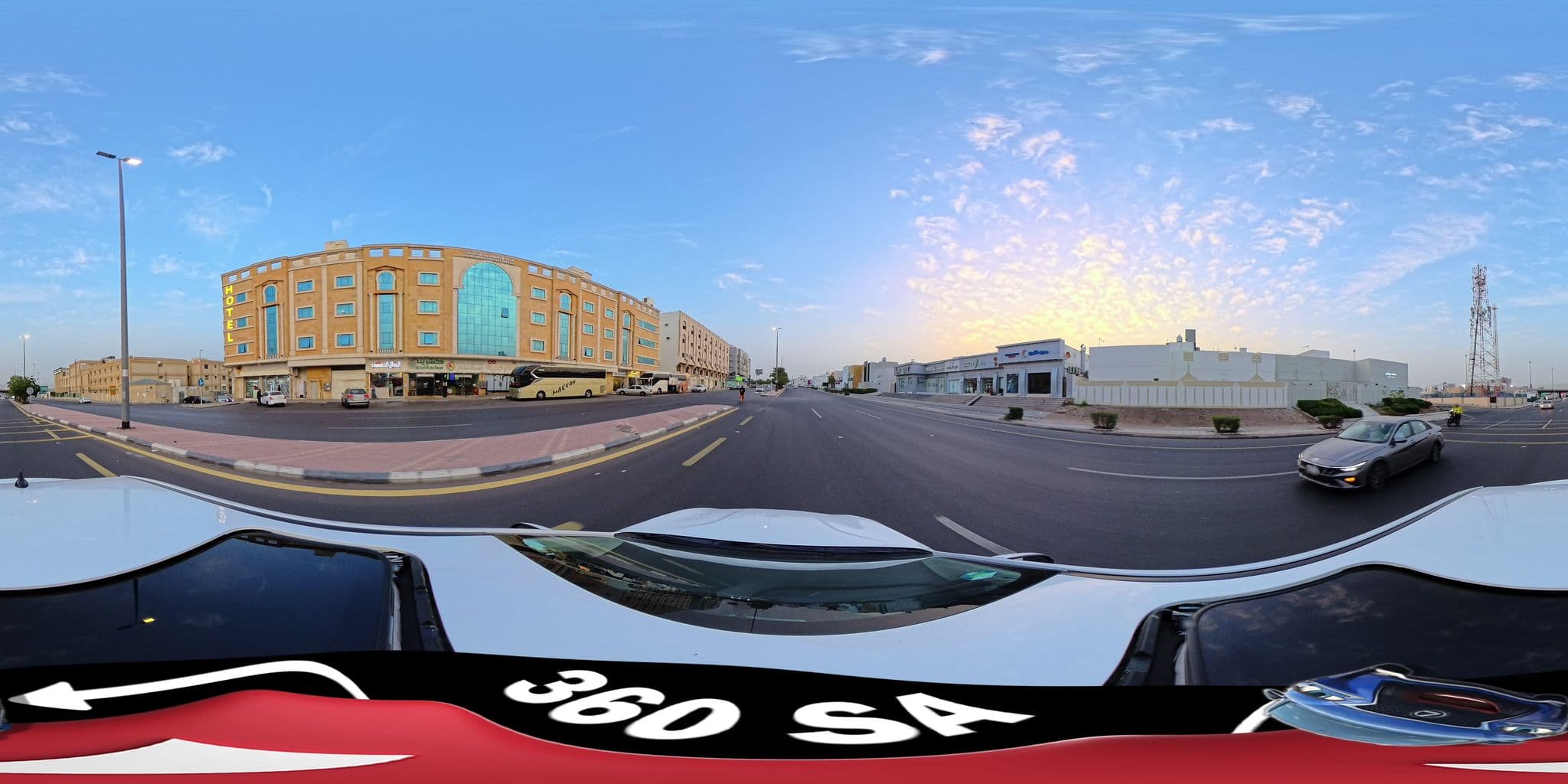 Street view near Golden Garden Otel, Madinah — © mahmoud12 (CC BY-SA · Mapillary)