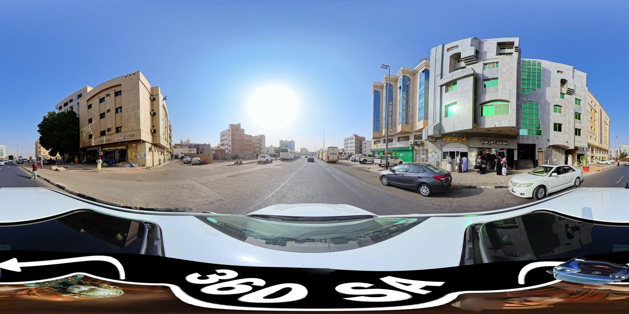Street view near فندق السدرة العالية, Madinah — © mahmoud12 (CC BY-SA · Mapillary)