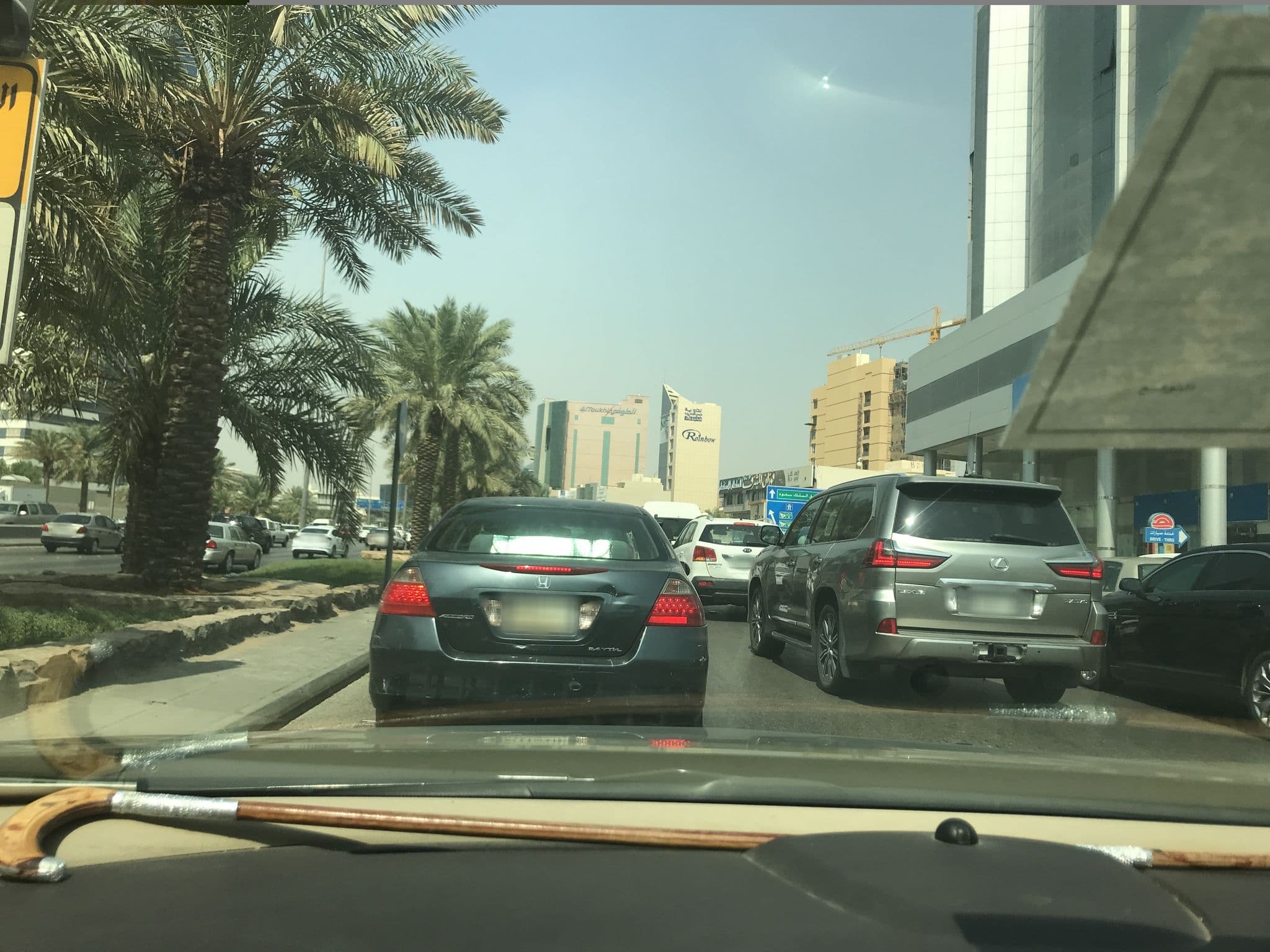 Street view near Samtinn Hotel, Riyadh — © mjoodealtamimi (CC BY-SA · Mapillary)