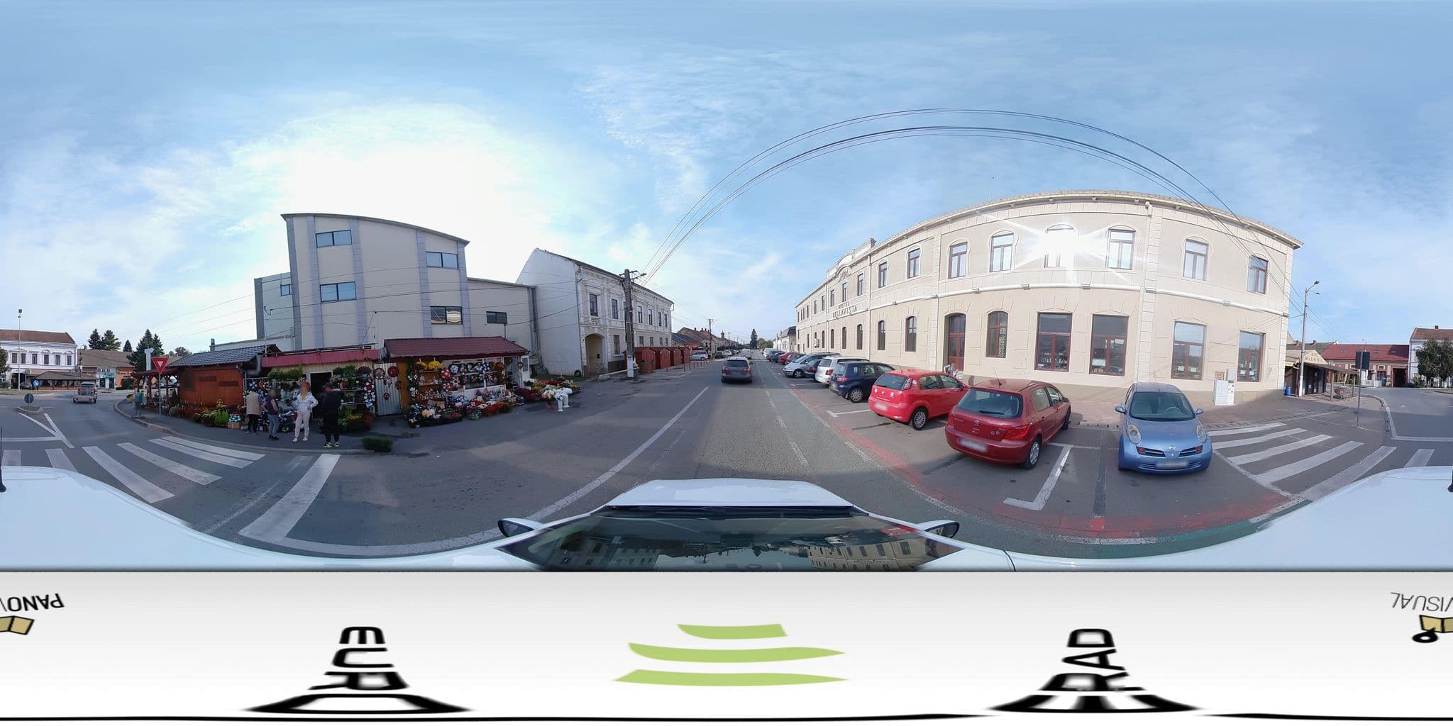 Street view near Hotel Bellavista, Deta — © panovisual (CC BY-SA · Mapillary)