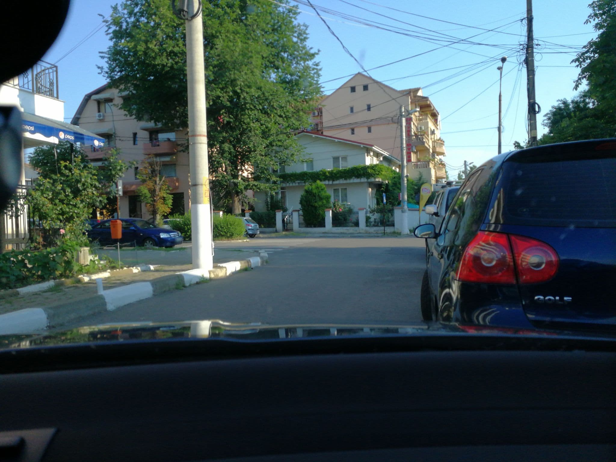 Street view near Hotel Philoxenia, Eforie Nord