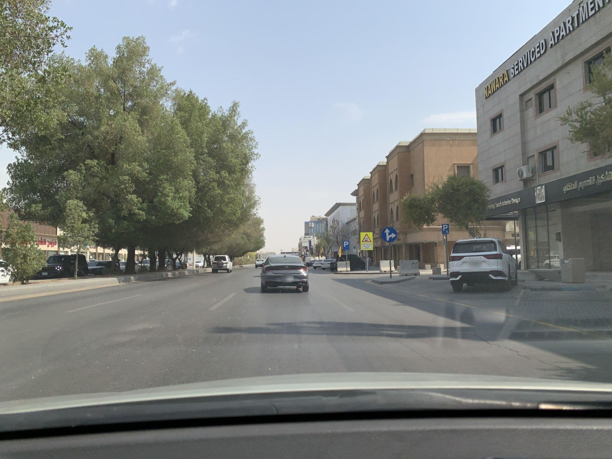 Street view near نيارة للوحدات السكنية, Riyadh — © MahmoudRagab_HudhudMaps (CC BY-SA · Mapillary)