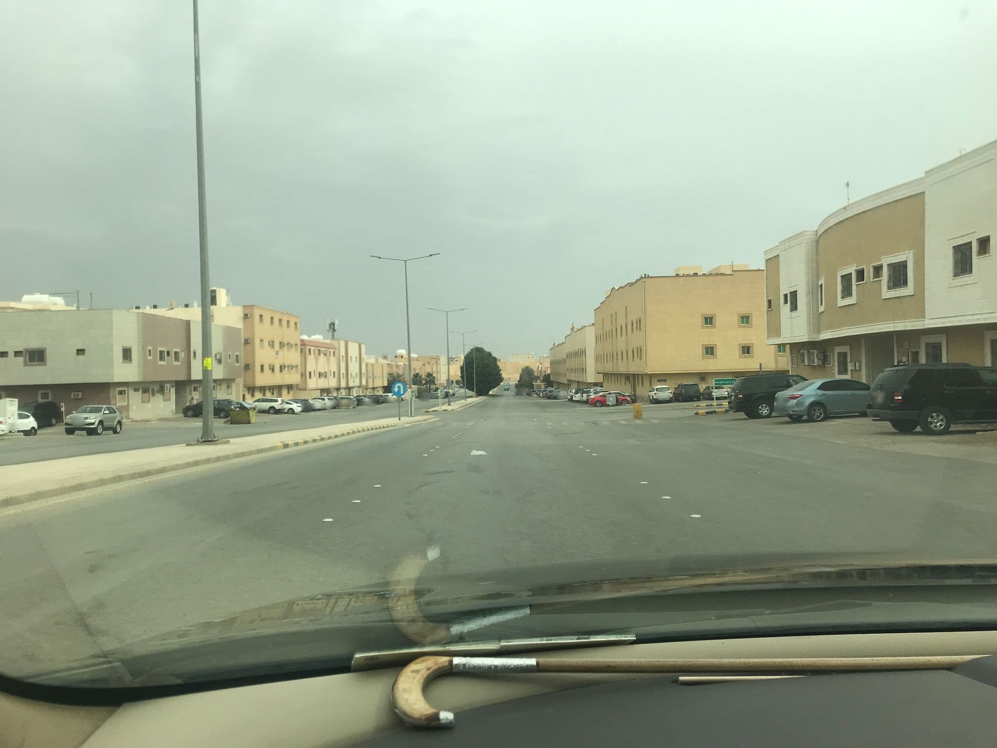 Street view near Rokn Al Omor Apartments - Al Taawoun, Riyadh — © mjoodealtamimi (CC BY-SA · Mapillary)