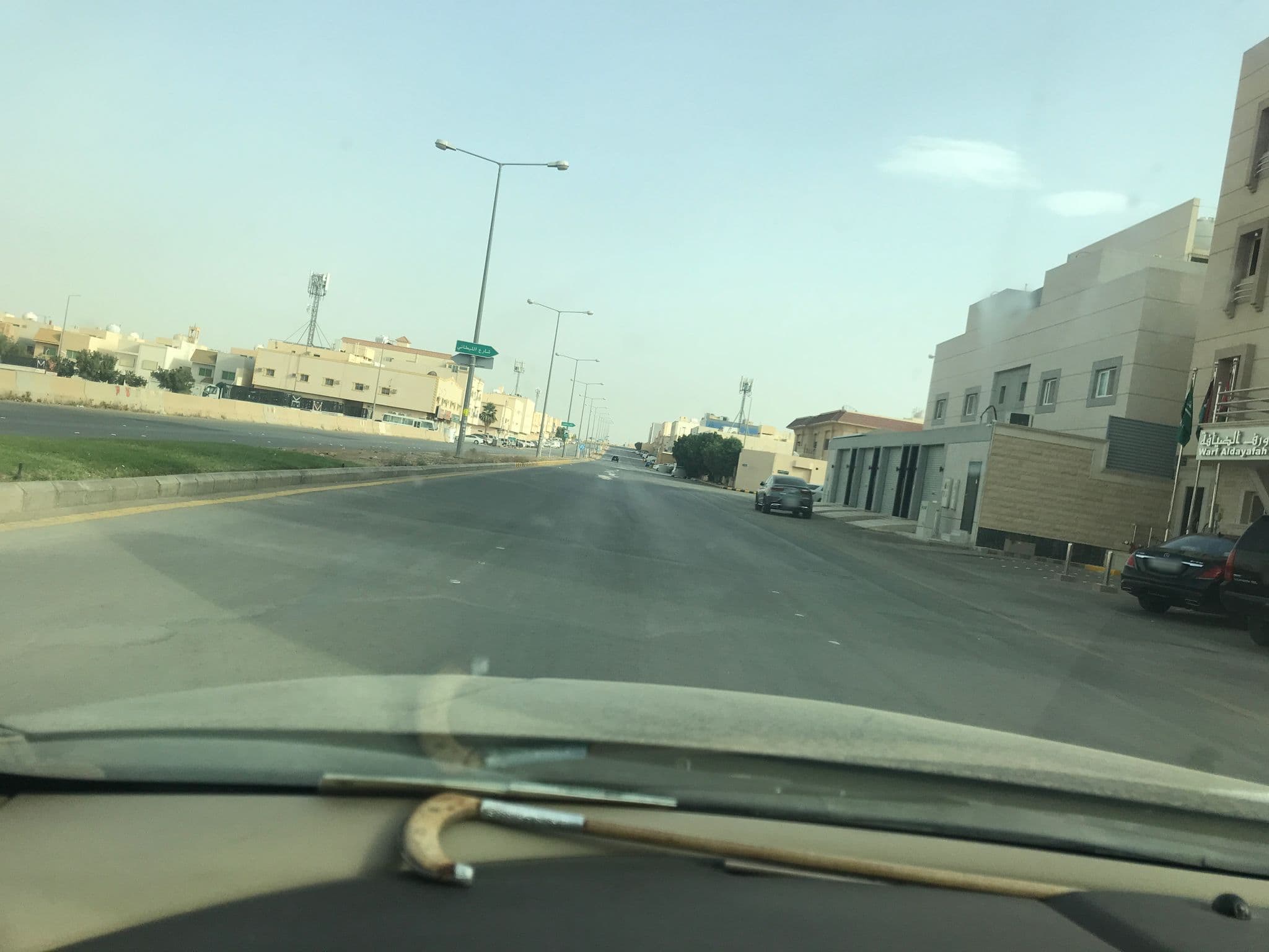 Street view near شقق وورف, Riyadh — © mjoodealtamimi (CC BY-SA · Mapillary)
