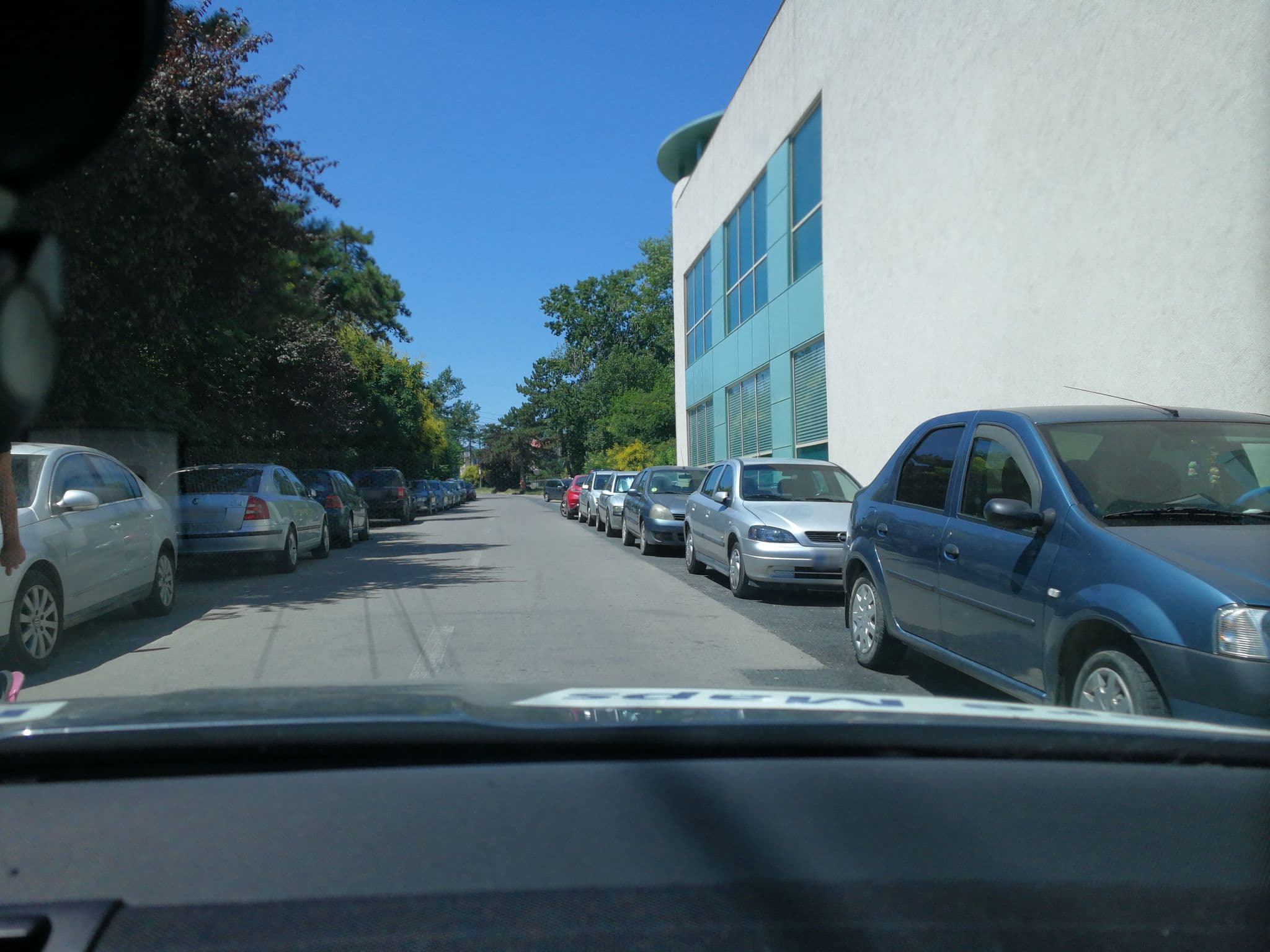 Street view near Vila Phoenix, Eforie Nord