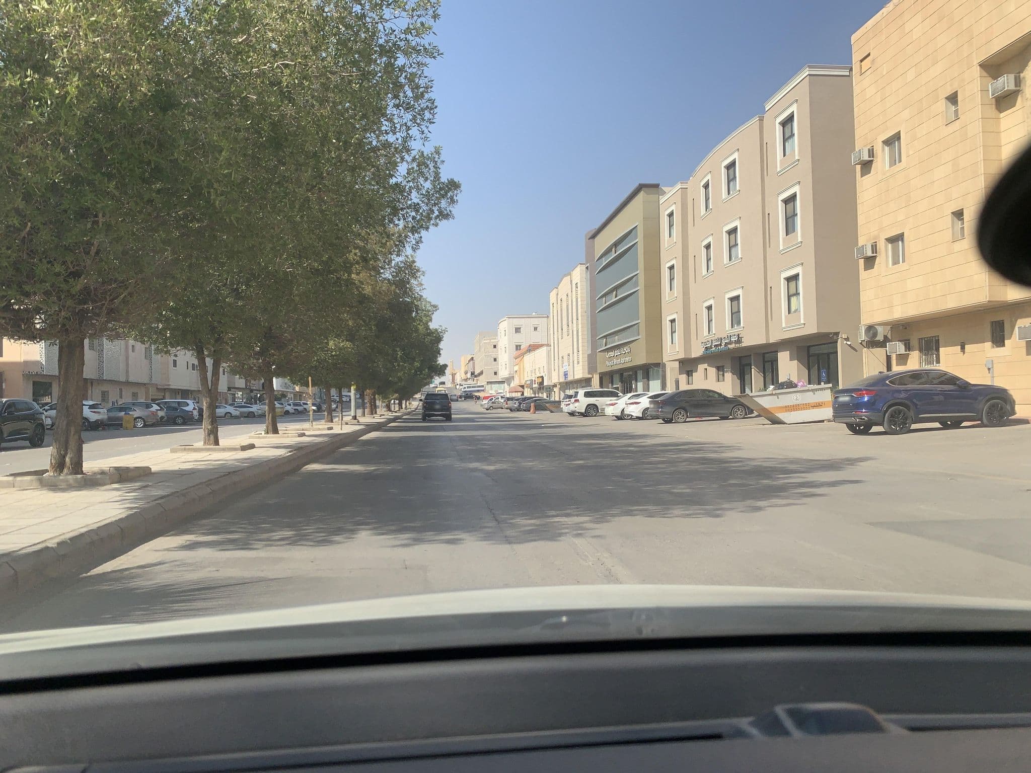 Street view near Marahel Suites, Riyadh — © mana11ahmad (CC BY-SA · Mapillary)