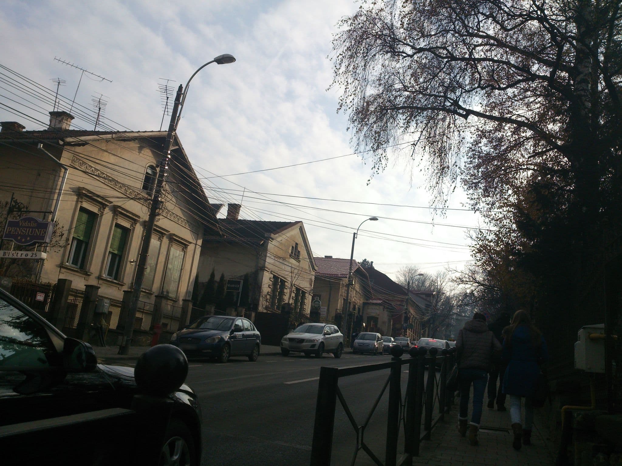 Street view near Vidalis, Cluj-Napoca