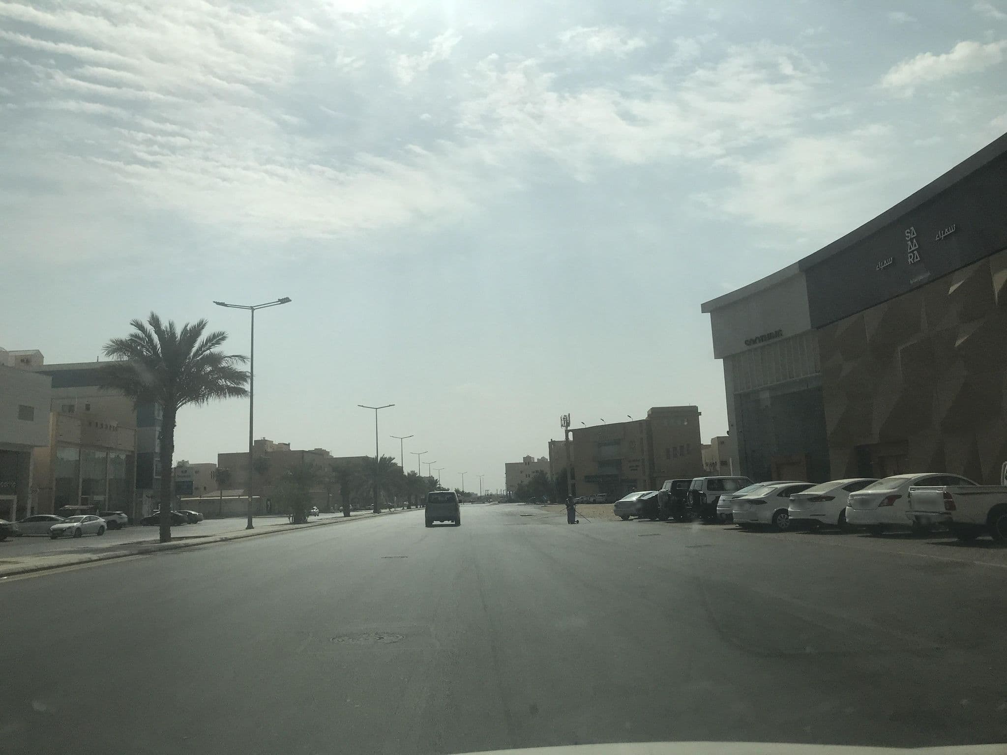 Street view near Shagan Hotel Suites, Buraydah — © FahadAlharbi (CC BY-SA · Mapillary)