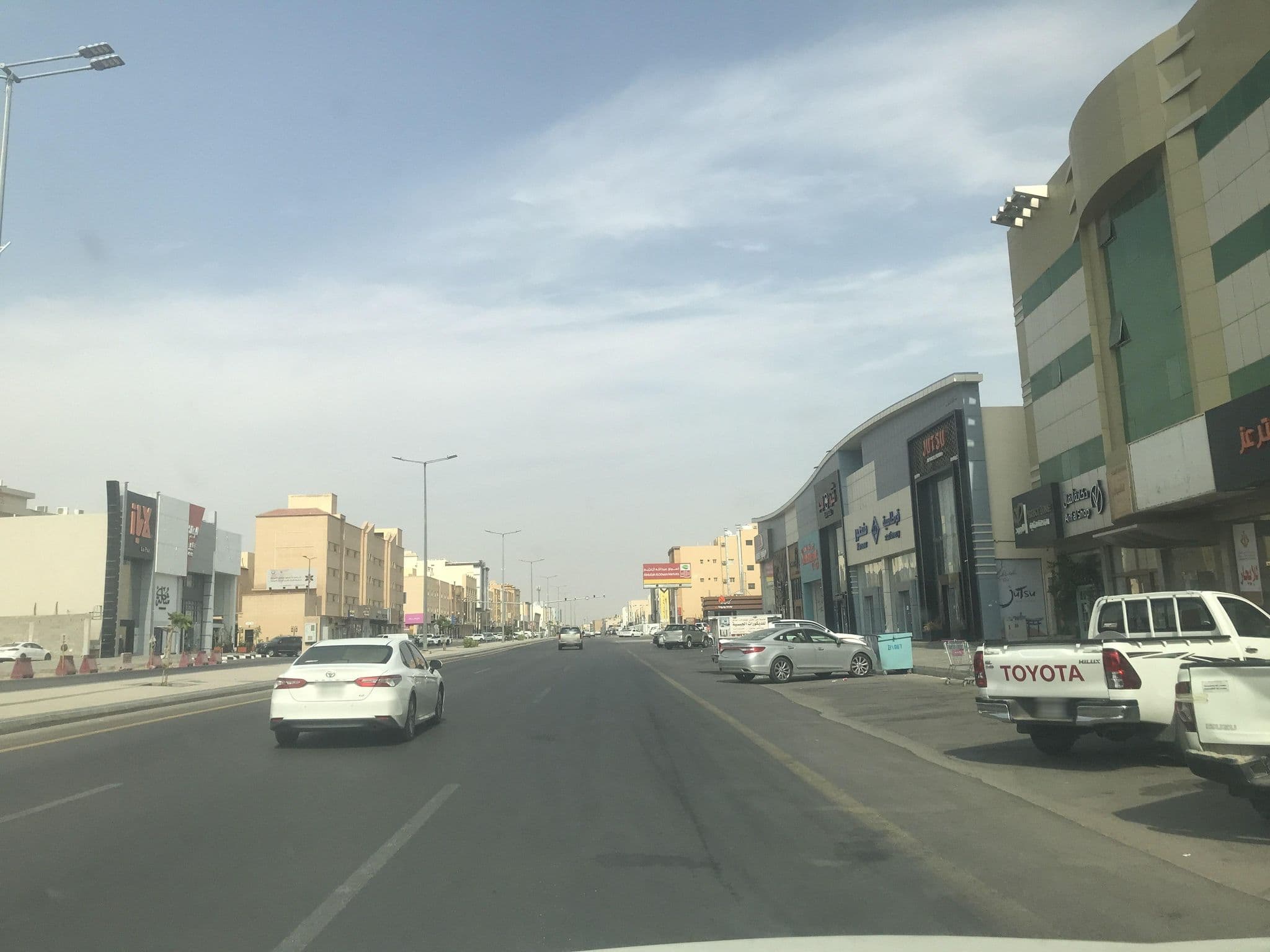 Street view near Darco for Furnished Apartments, Buraydah — © FahadAlharbi (CC BY-SA · Mapillary)