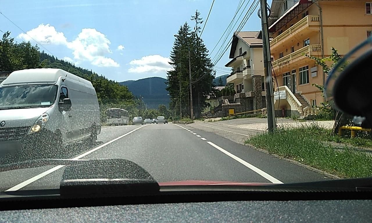Street view near Motel restaurant Național, Sinaia