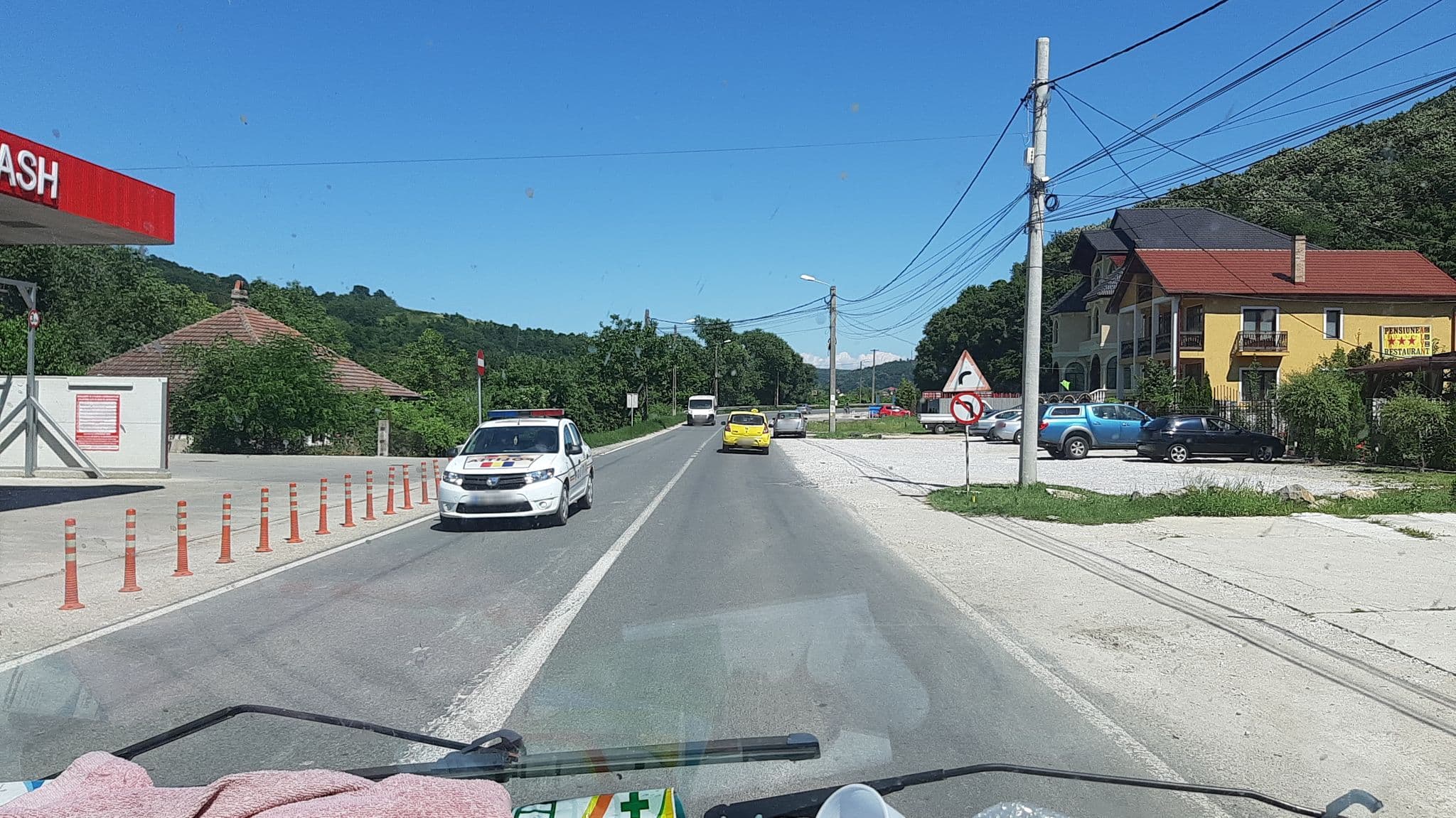 Street view near Pensiunea Vila Maria, Bocşa — © adi20 (CC BY-SA · Mapillary)