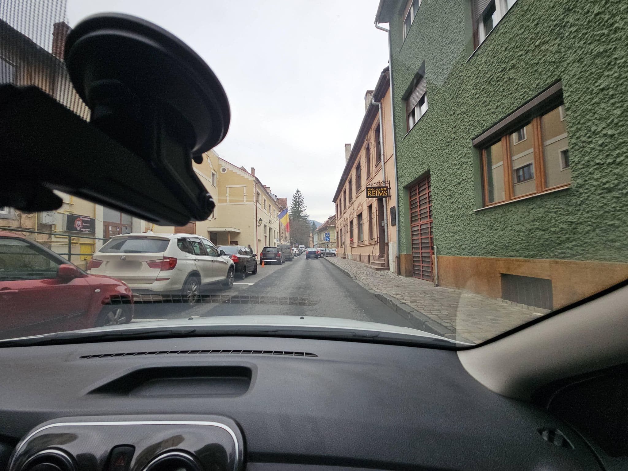 Street view near Casa Reims, Braşov