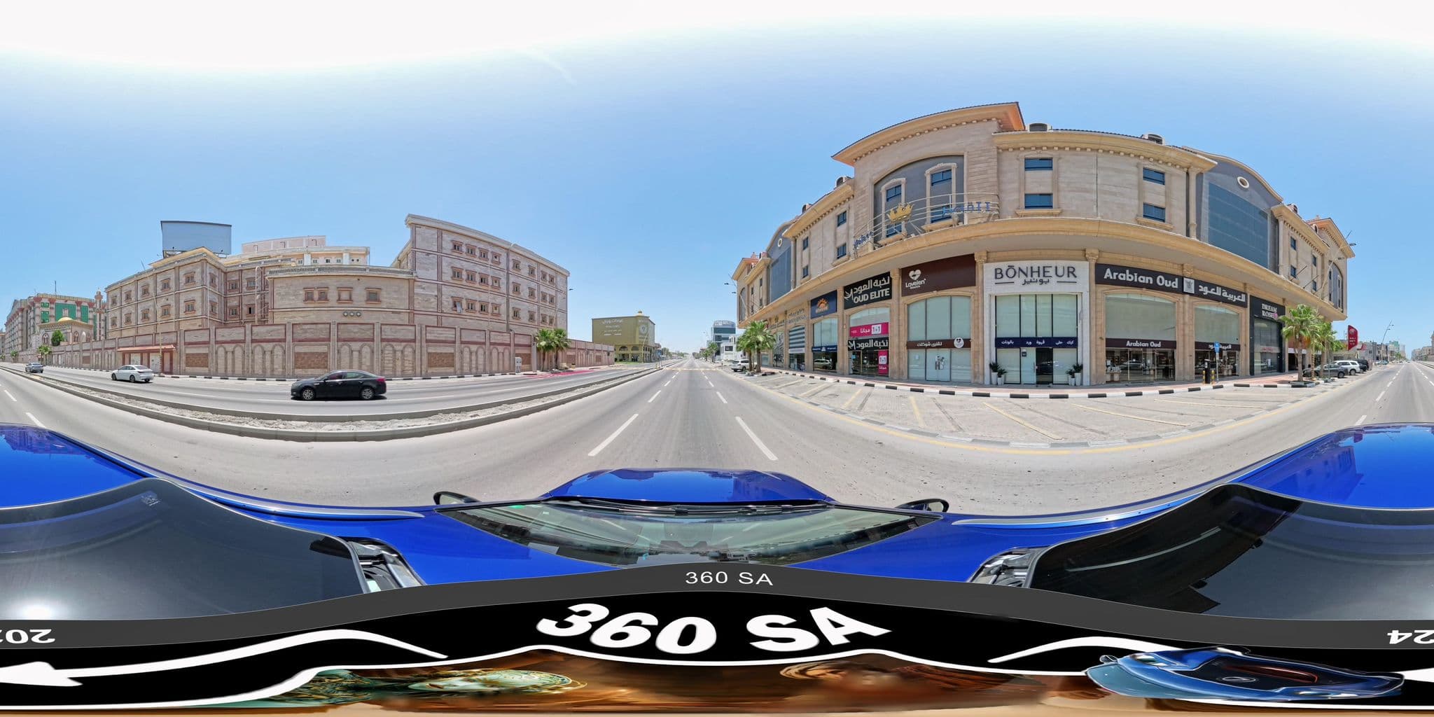 Street view near Palace Hotel, Khobar — © mahmoud12 (CC BY-SA · Mapillary)