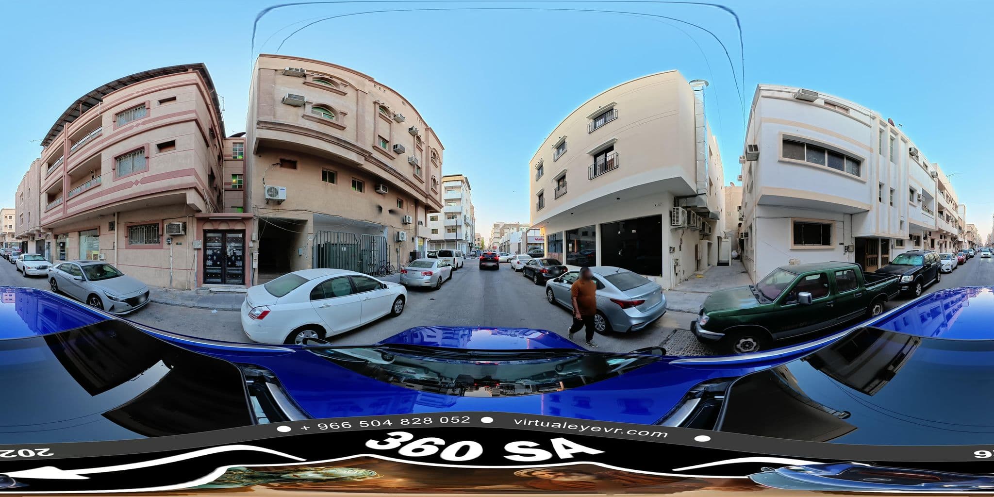 Street view near Al Badia Hotel, Khobar — © mahmoud12 (CC BY-SA · Mapillary)