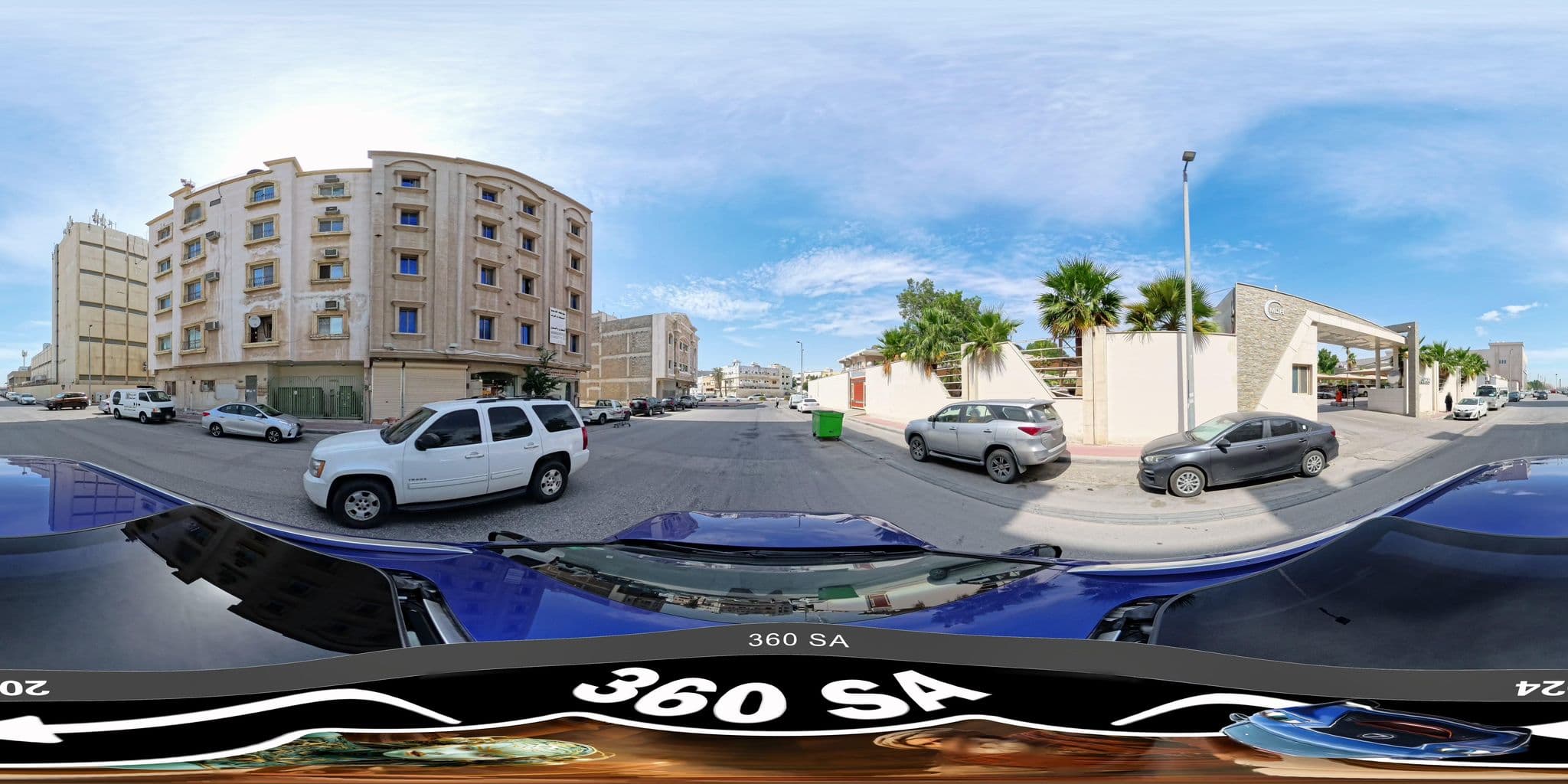 Street view near Qemam Al Andalus, Khobar — © mahmoud12 (CC BY-SA · Mapillary)