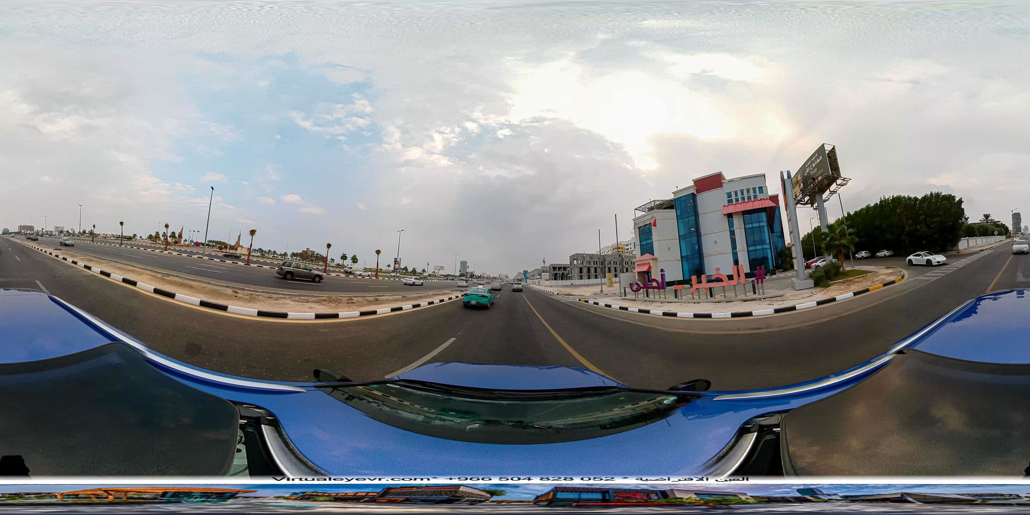 Street view near Mawasim Al Sharqiyah House, Khobar — © mahmoud12 (CC BY-SA · Mapillary)